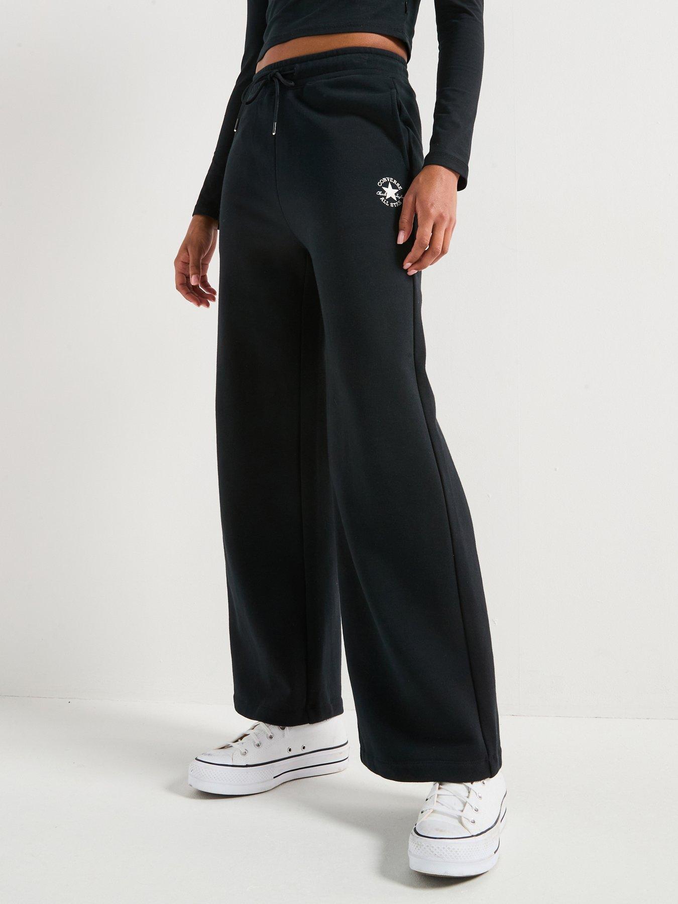 undefined Womens Holiday Knit Banana Pant - Black