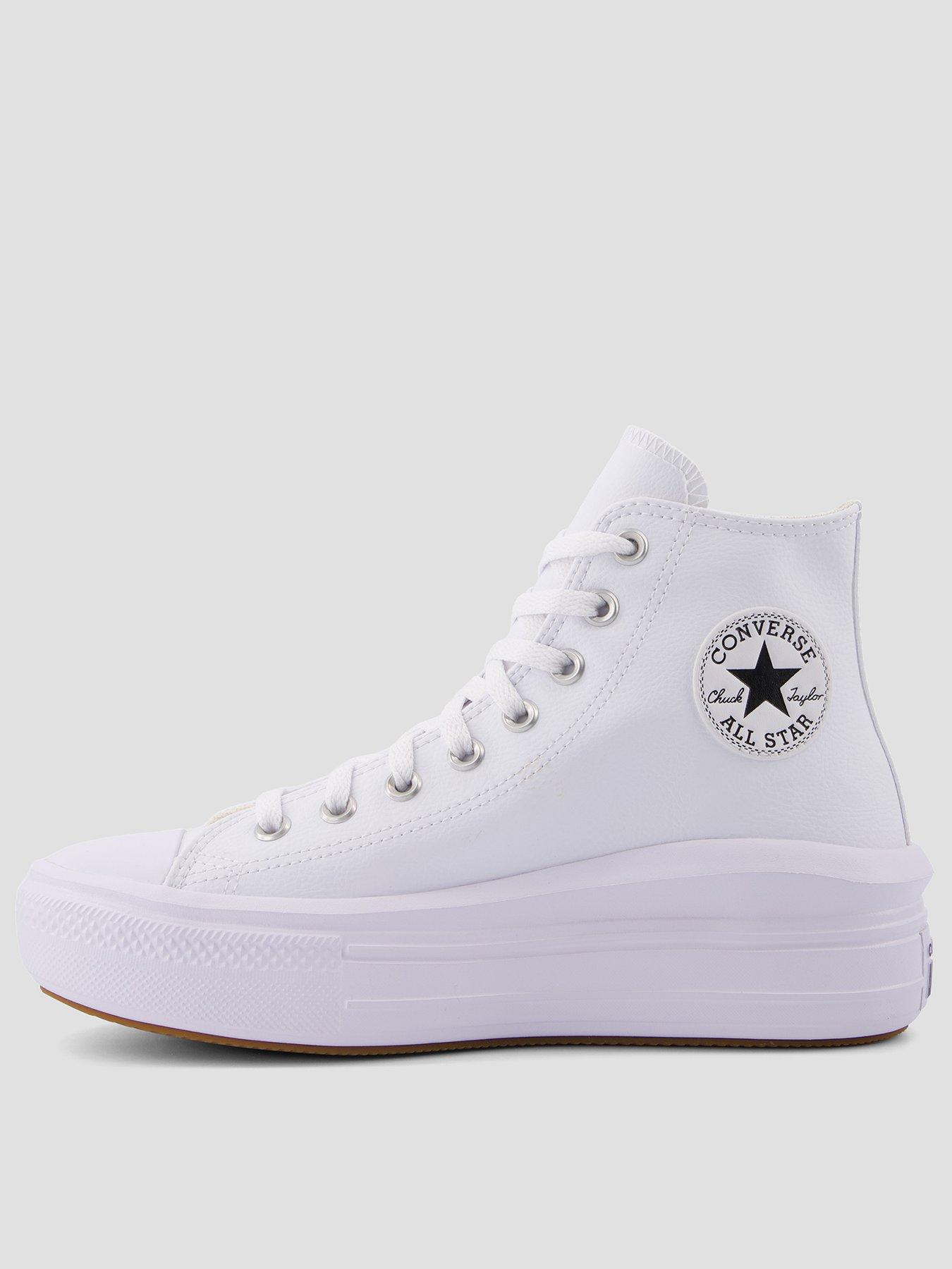 Converse Chuck Taylor All Star Move Trainers - White