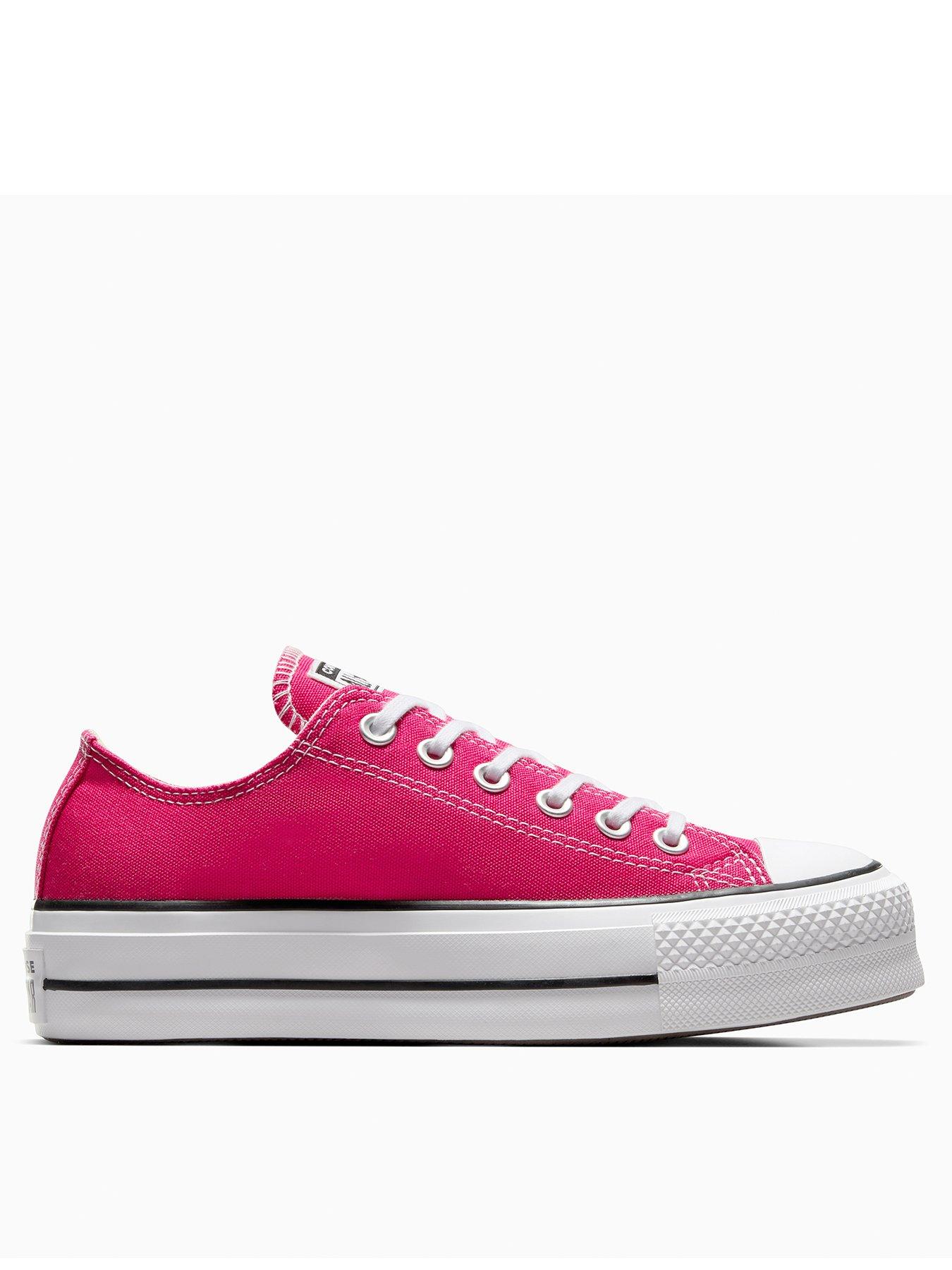 undefined Womens Lift Seasonal Color Canvas Ox Trainers - Pink