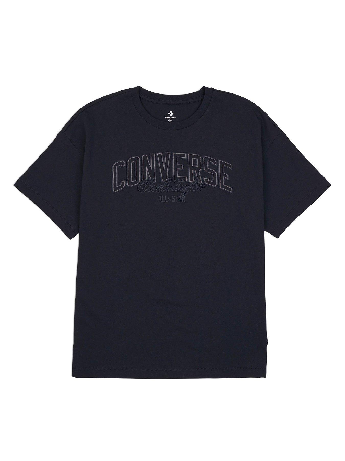 undefined Womens Retro Chuck T-Shirt - Black