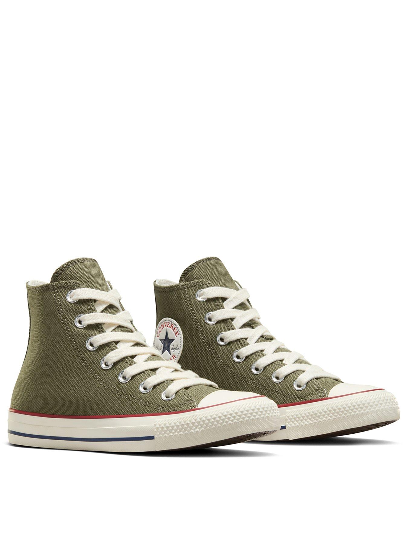 Converse Womens Lux Sport Chuck Taylor All Star Trainers - Green, Green, Size 6, Women