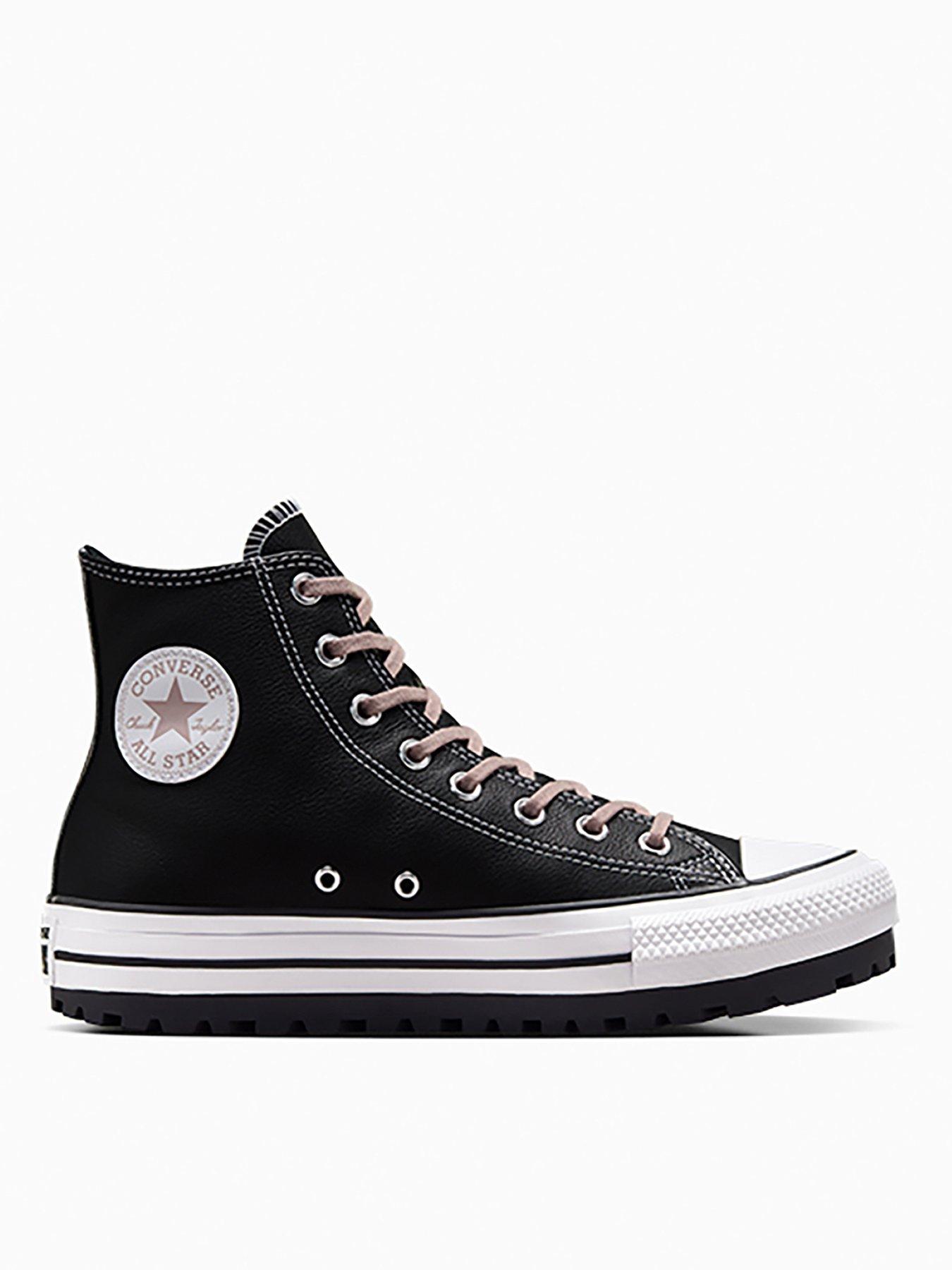 Ladies black converse size 6 on sale