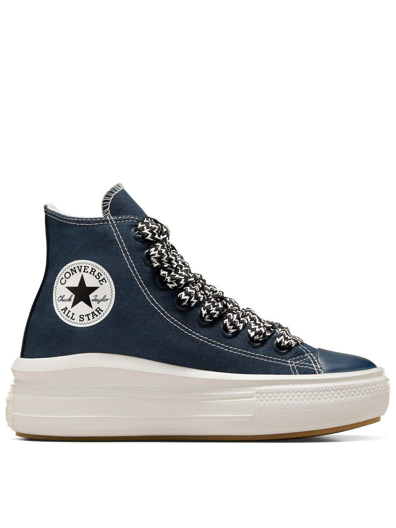 Ladies blue converse size 5 best sale