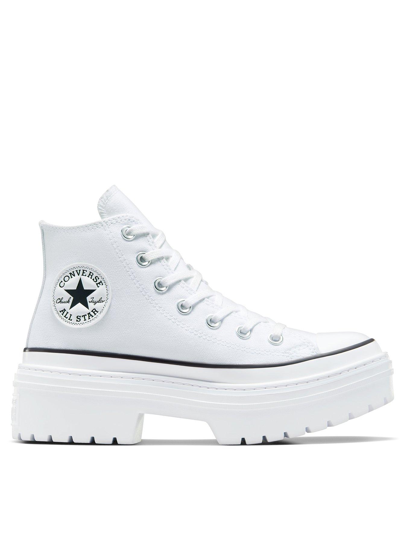 Womens White Converse Trainers Very