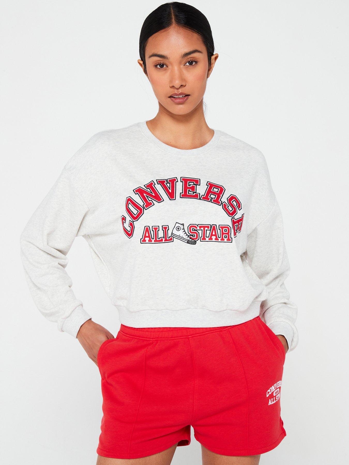 undefined Womens Retro Chuck Heritage Crew - Grey