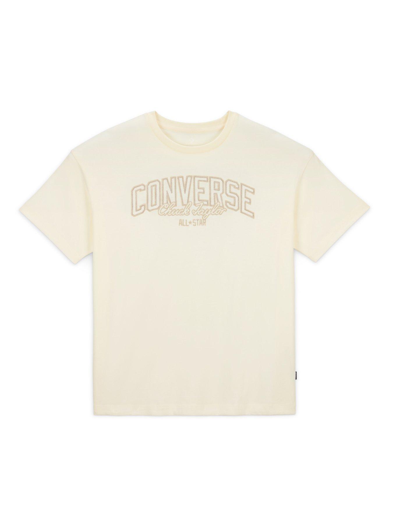 Converse Womens Retro Chuck T-Shirt - White