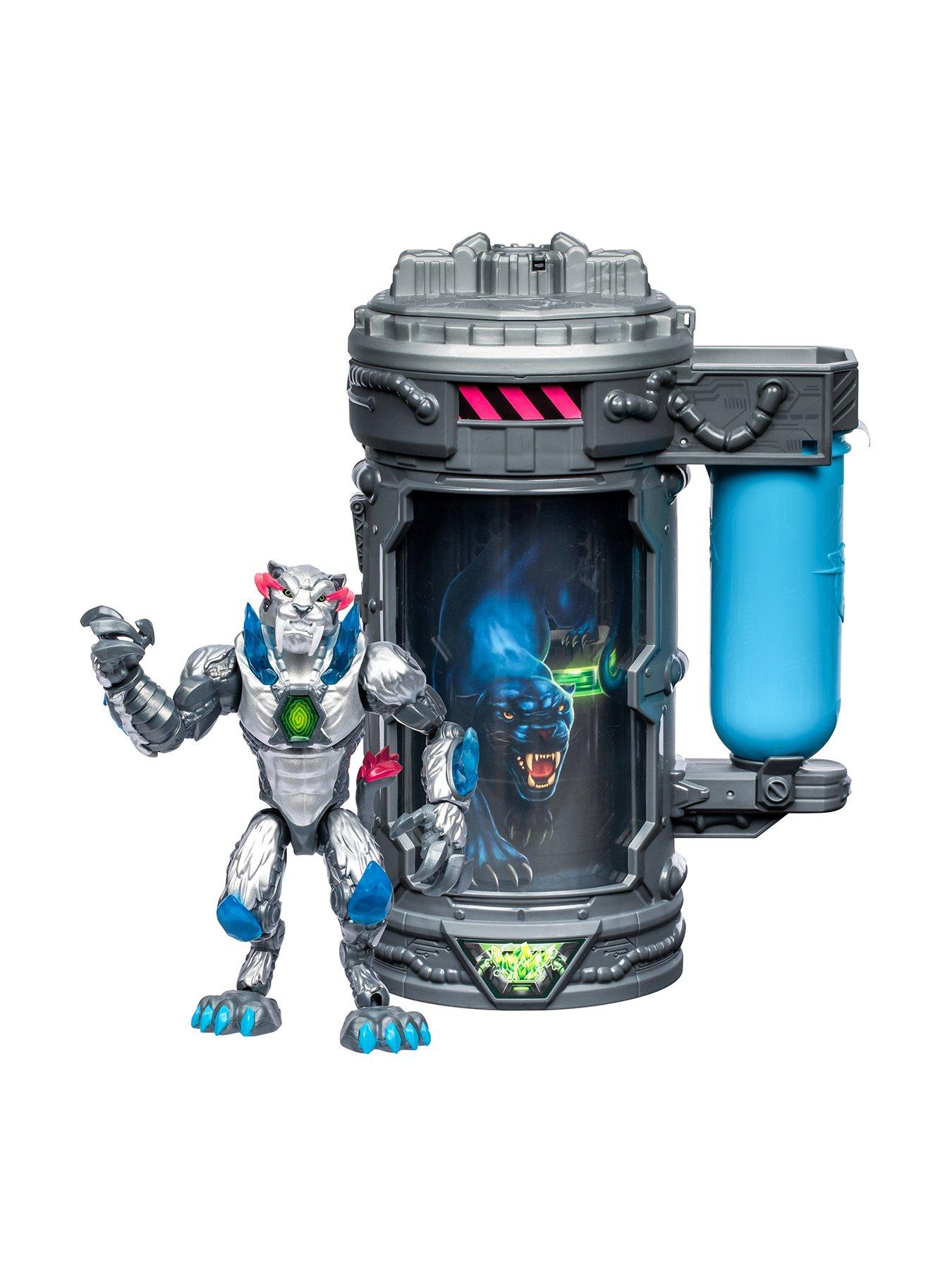 undefined MrBeast Lab Mutators: Mutation Chamber Metallic Panther Action Figure