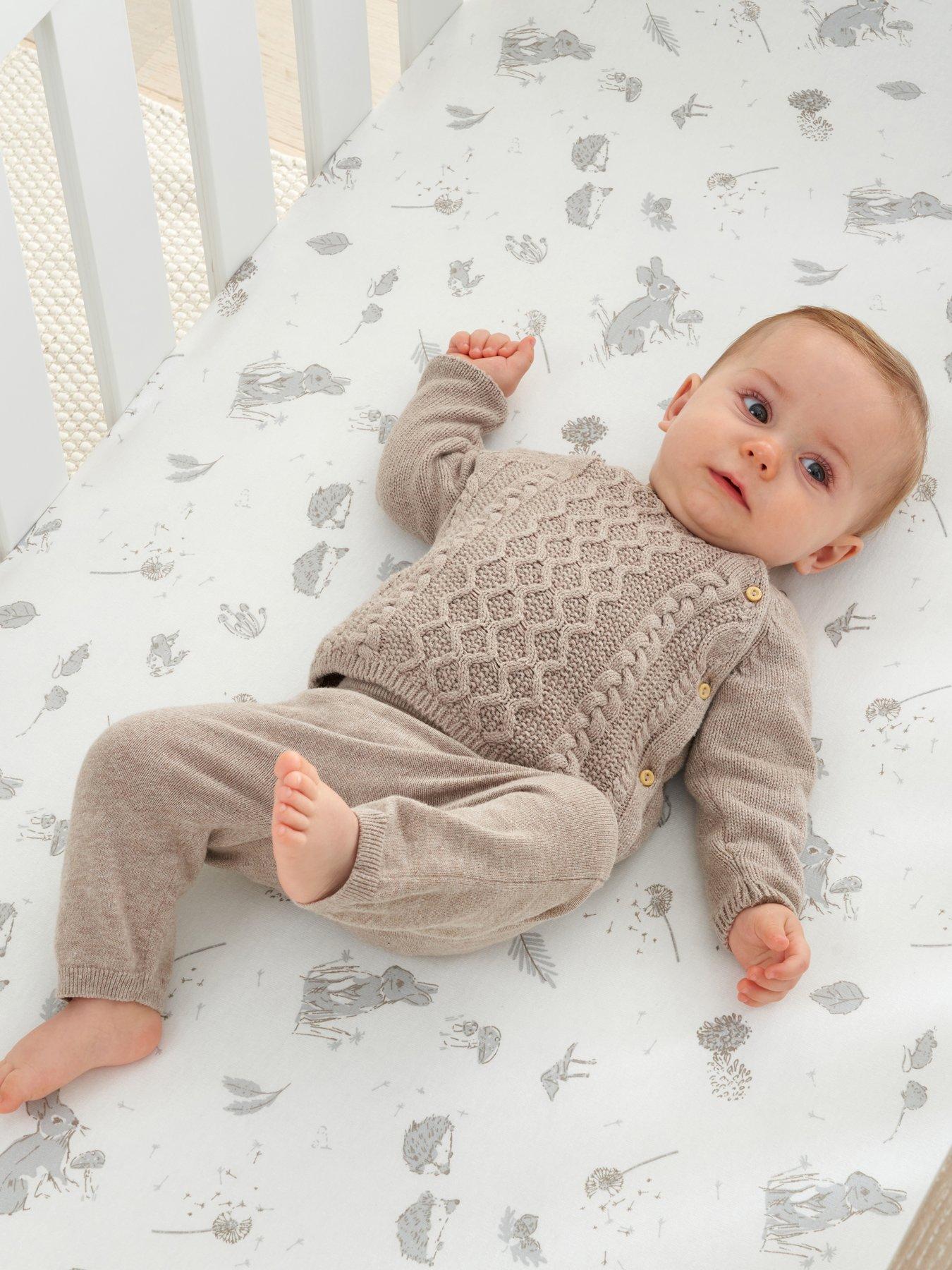 Tutti Bambini Cot Bed Fitted Sheets 2pk - Cocoon - Multi