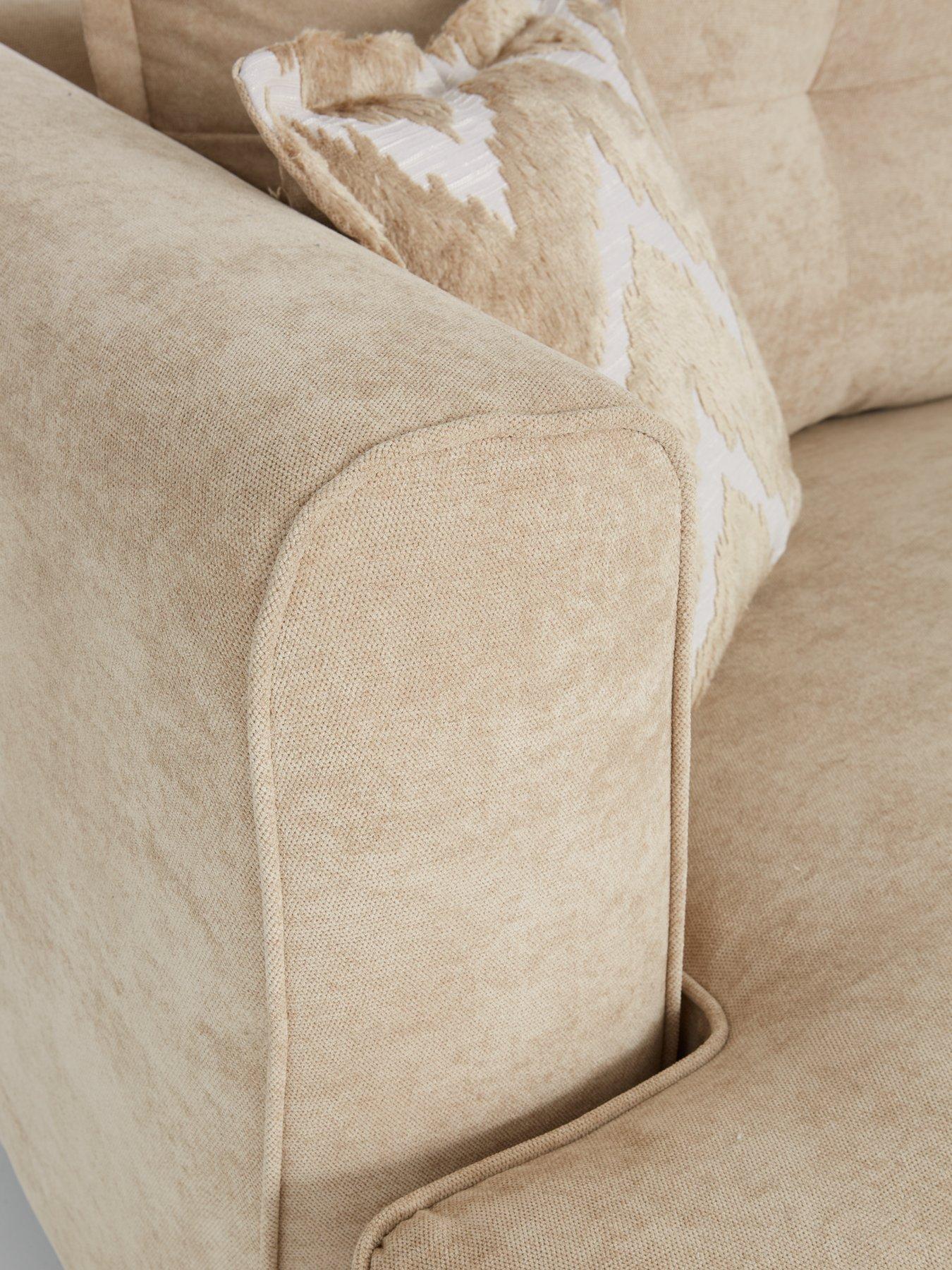 Image 5 of 7 of Very Home Bali Fabric 3 + 2 Seater Sofa Set (Buy &amp; SAVE!)