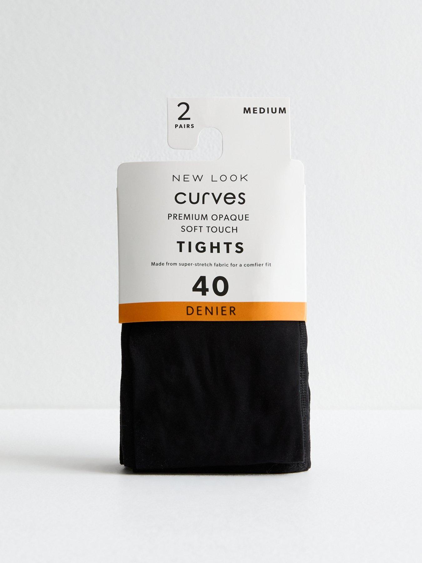 80d Plus Size Thick Tights Clio No Shine Thick 80D Opaue Tights In