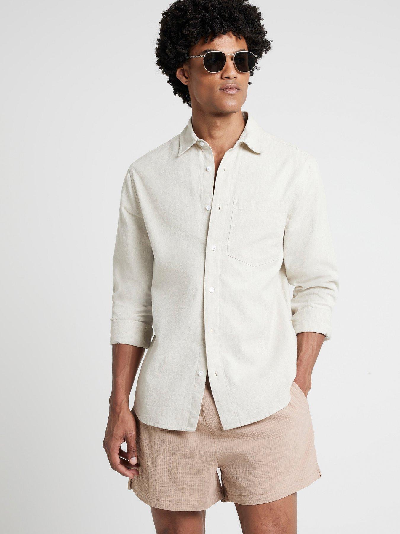 River island mens swim shorts clearance