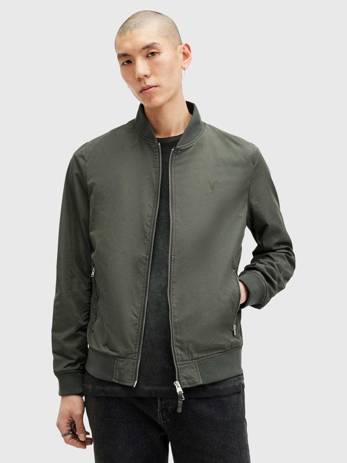 AllSaints Bassett Bomber Jacket - Khaki