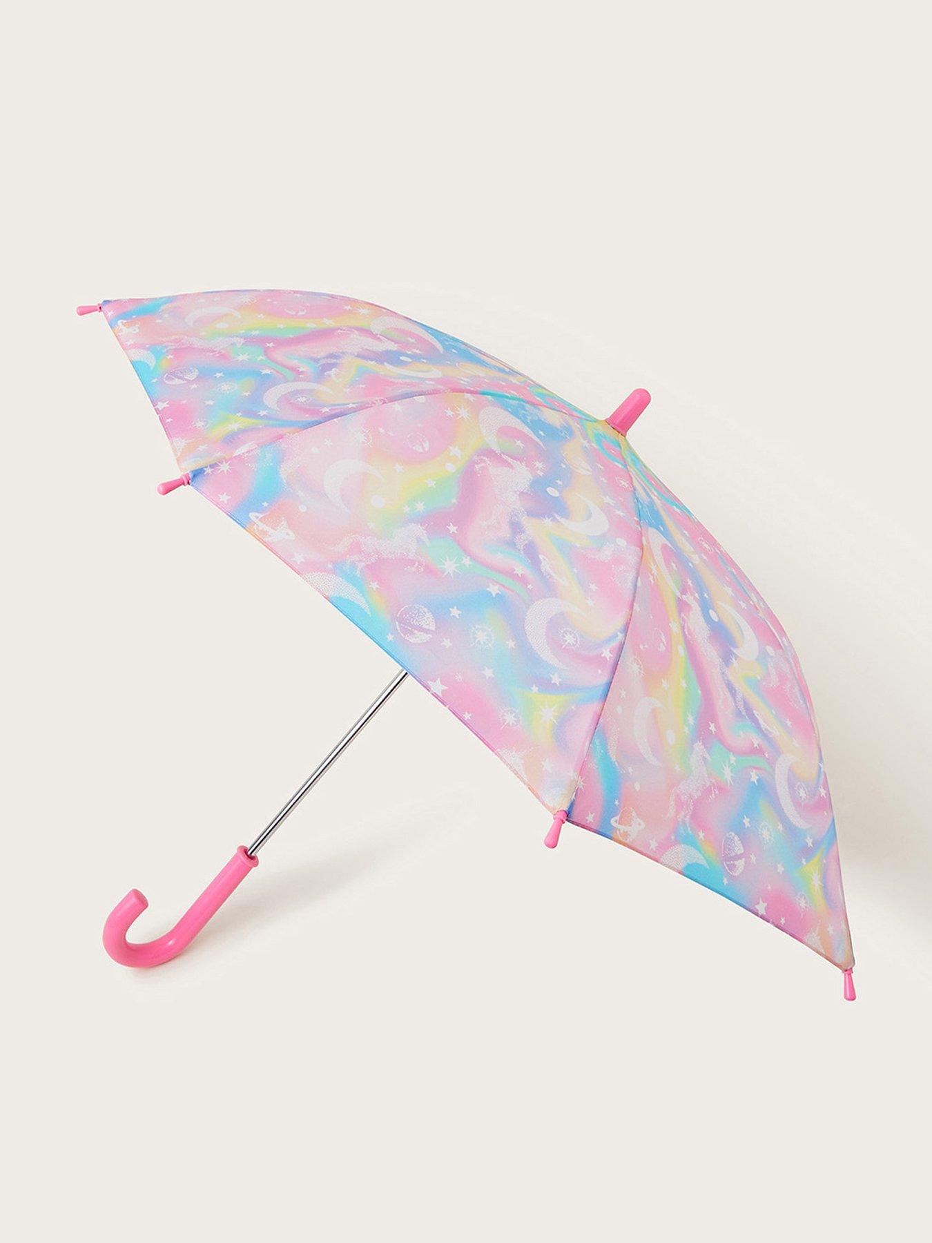 Monsoon Girls Rainbow Galaxy Umbrella, Multi