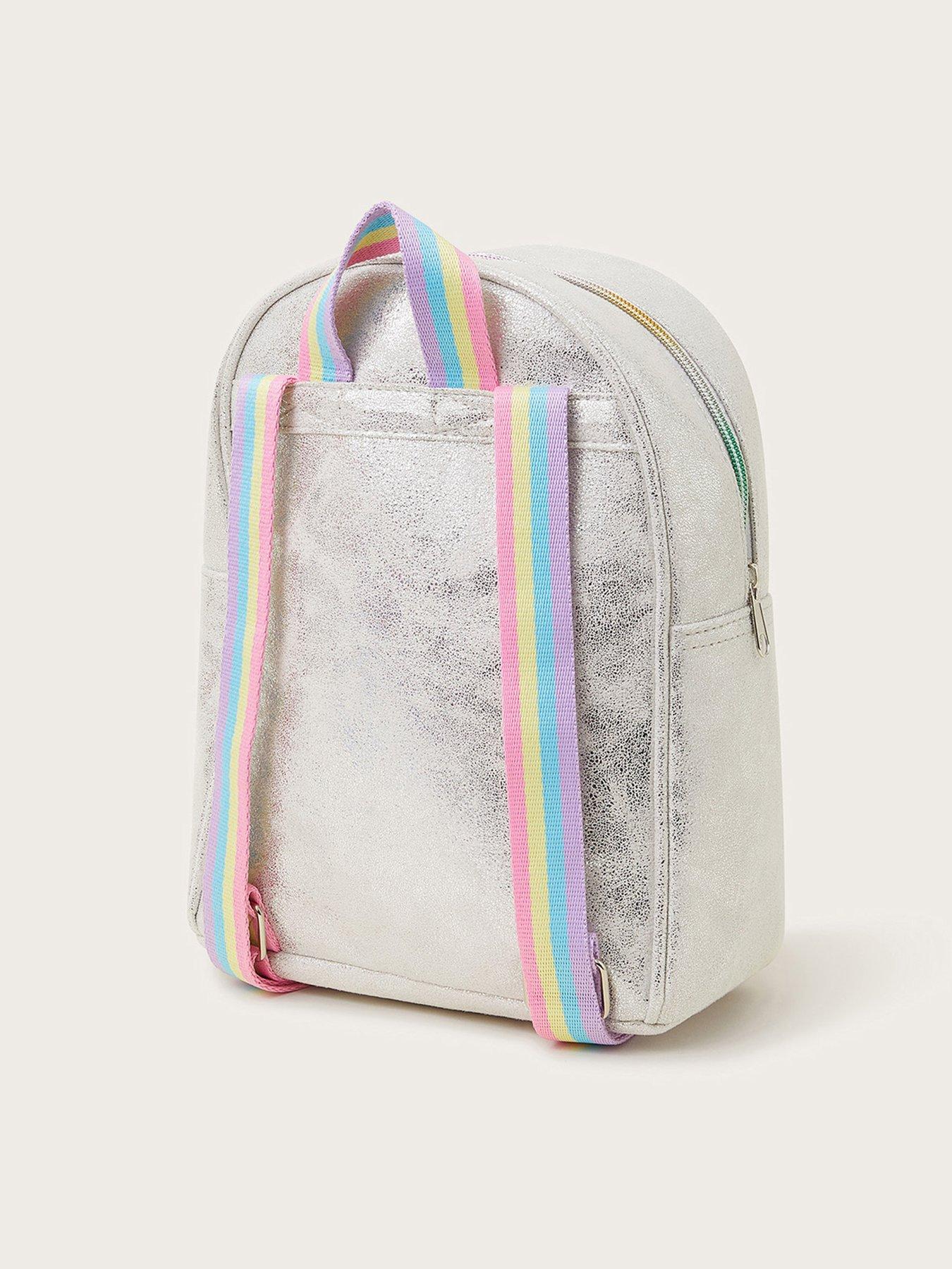 Rainbow unicorn bookbag best sale