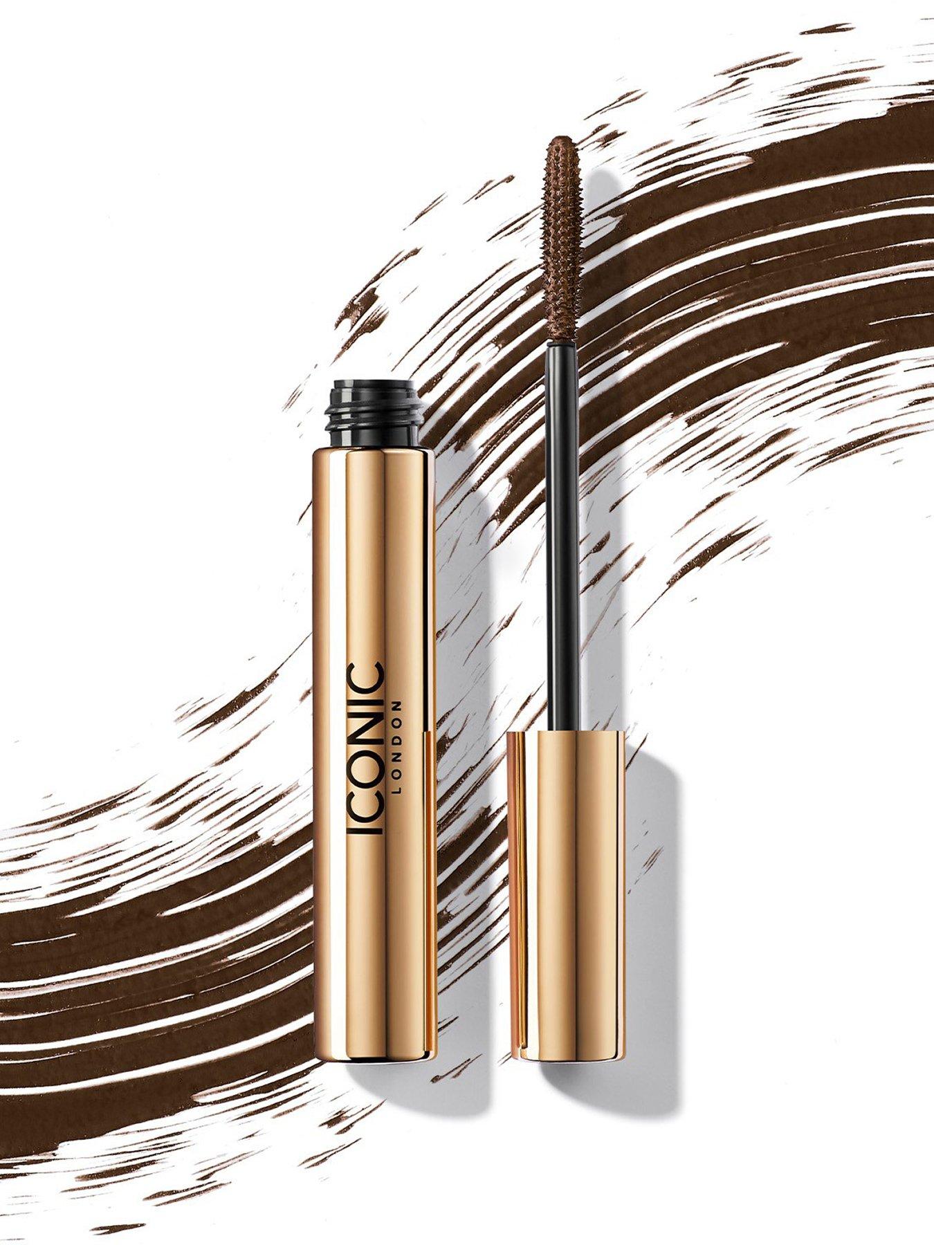 Iconic London Triple Threat Mascara Brown, One Colour, Women