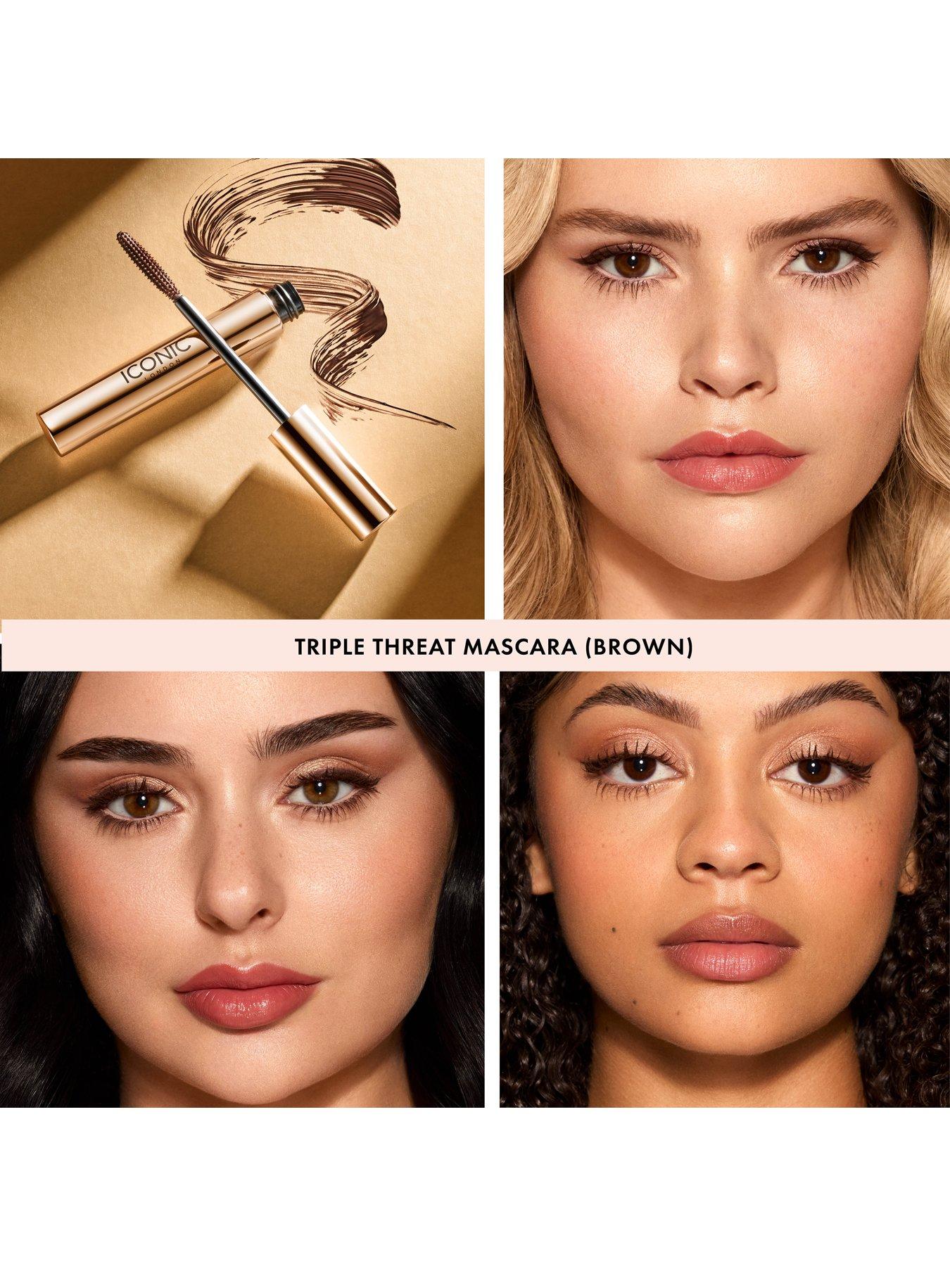 Image 2 of 6 of Iconic London Triple Threat Mascara Brown