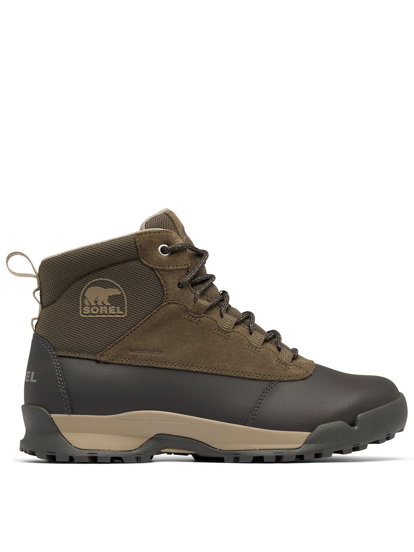 SOREL Men's Buxton Lite Lace Plus Waterproof Boots - Brown
