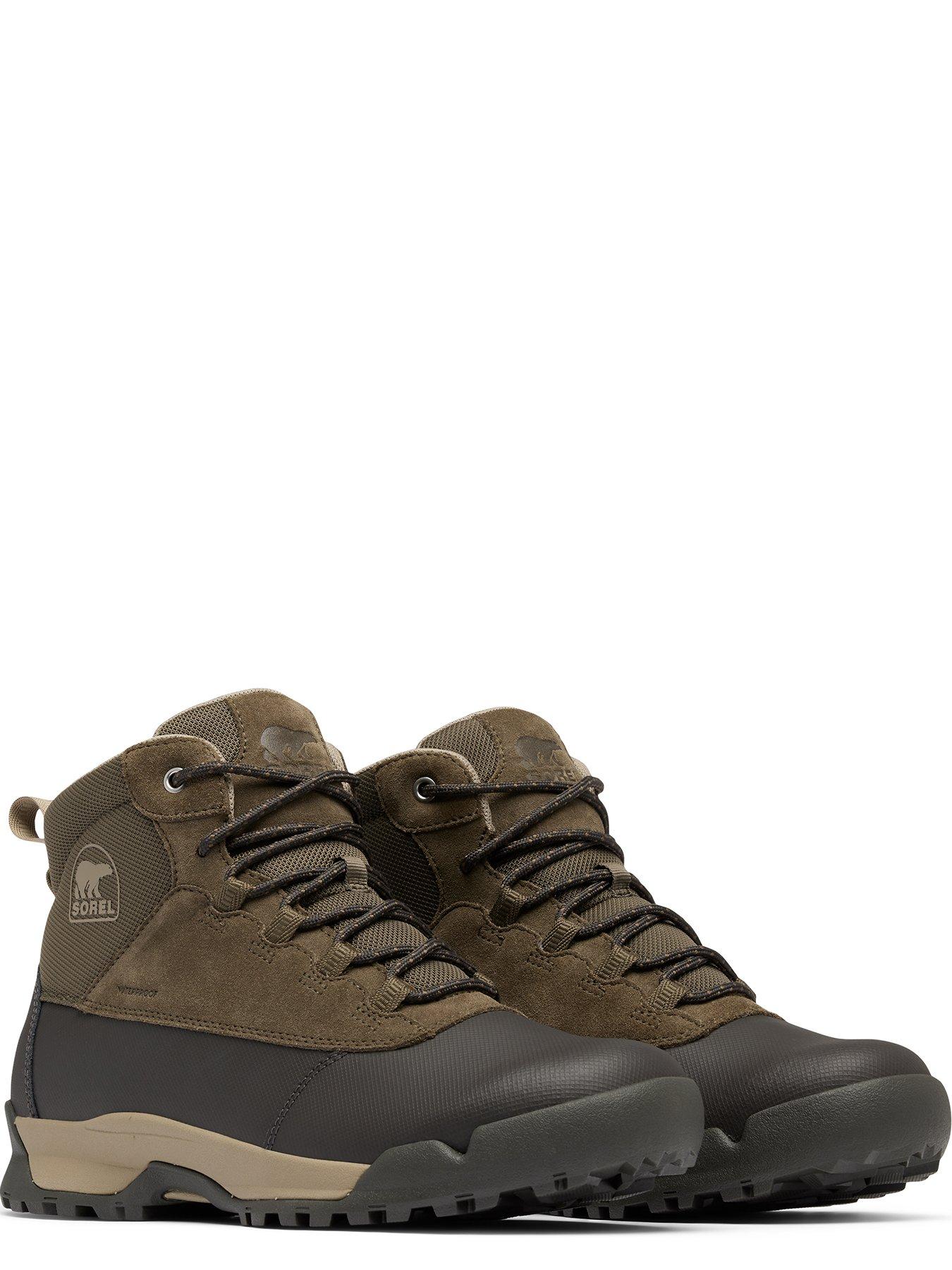 Image 4 of 7 of SOREL Men's Buxton Lite Lace Plus Waterproof Boots - Brown