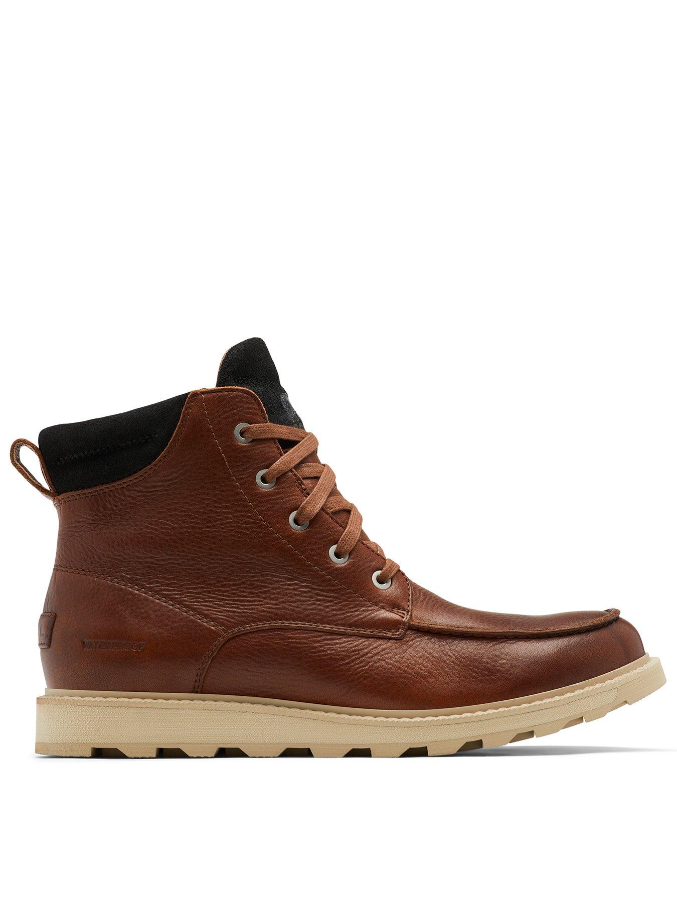 undefined Mens Madson 2 Moc Toe Waterproof Boots- Brown