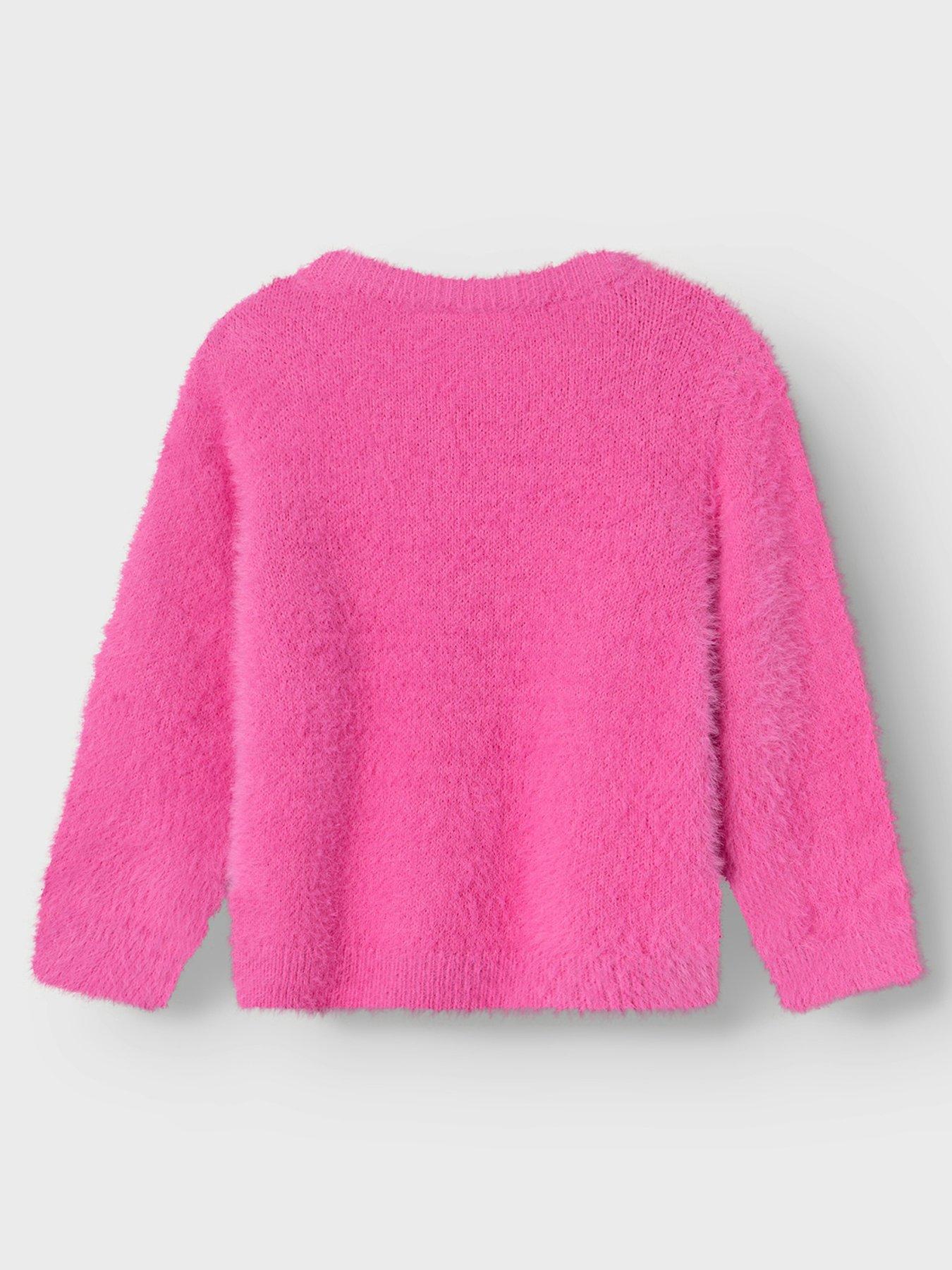 Pink jumper girls hotsell