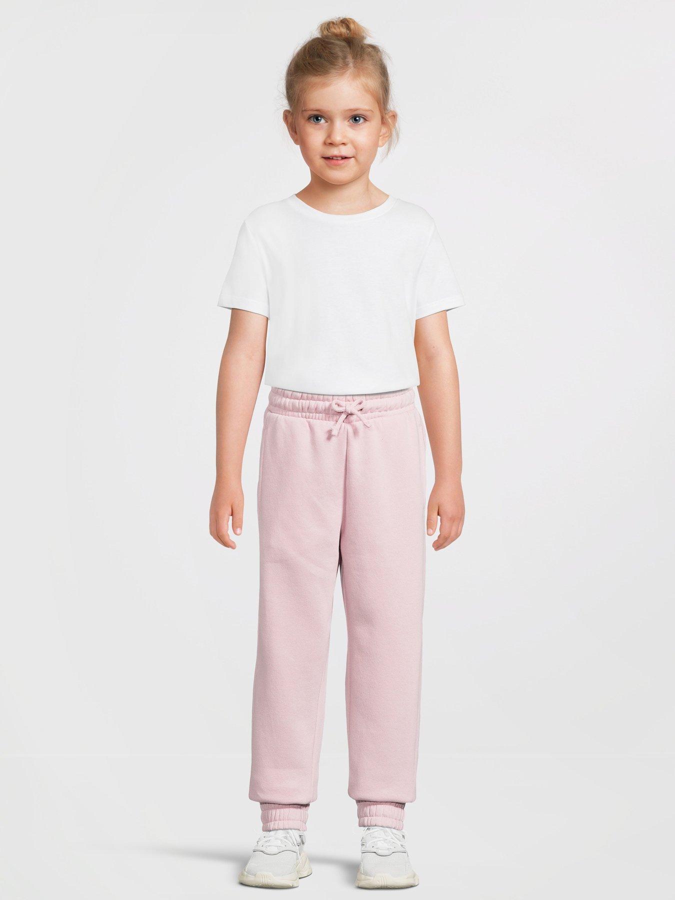 The Very Collection Girls Single Jogger - Pink
