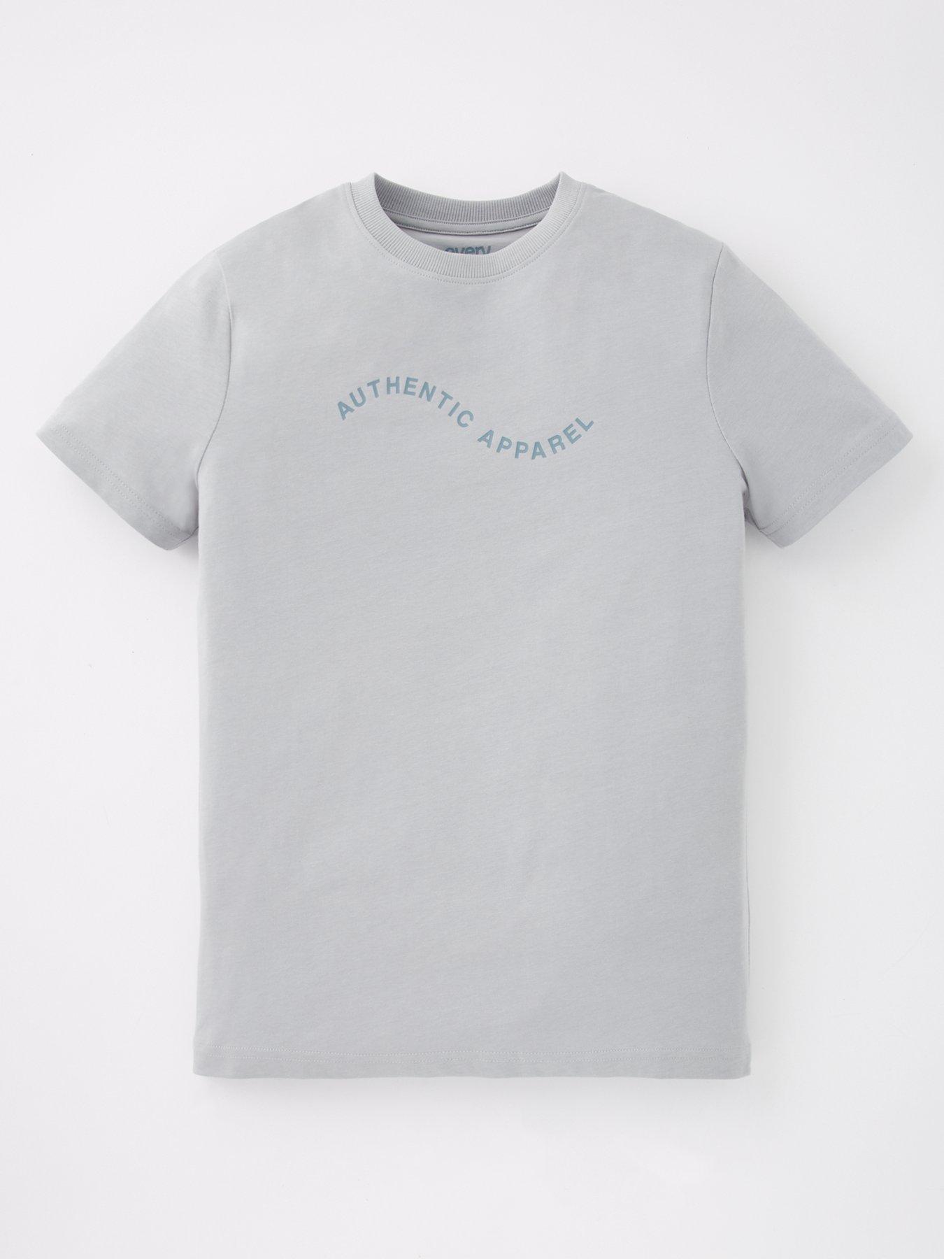 undefined Boys Wave Graphic Short Sleeve T-Shirt - Multi