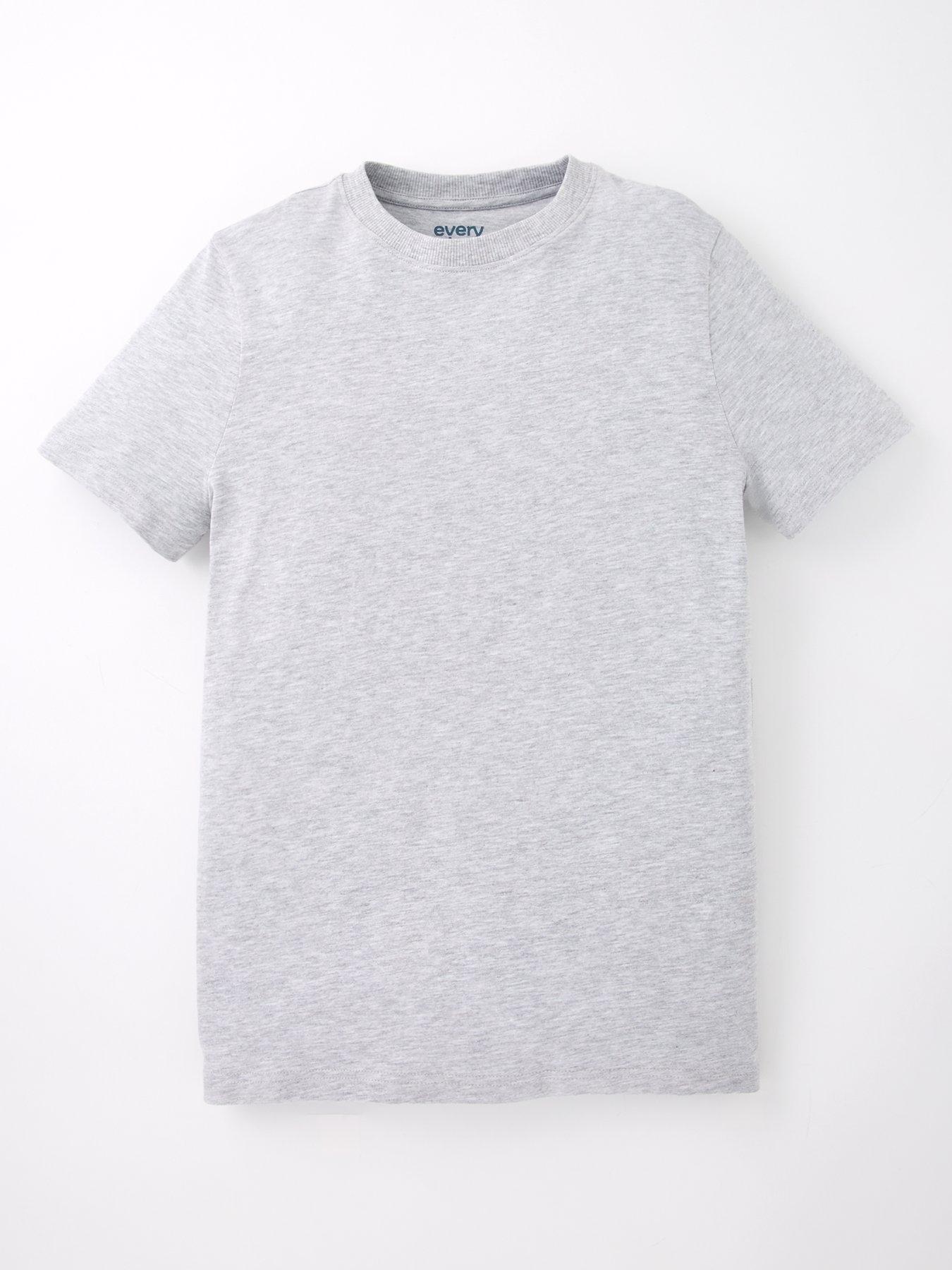 Image 2 of 4 of Everyday Boys 3 Pack Solid Short Sleeve T-Shirt - Multi
