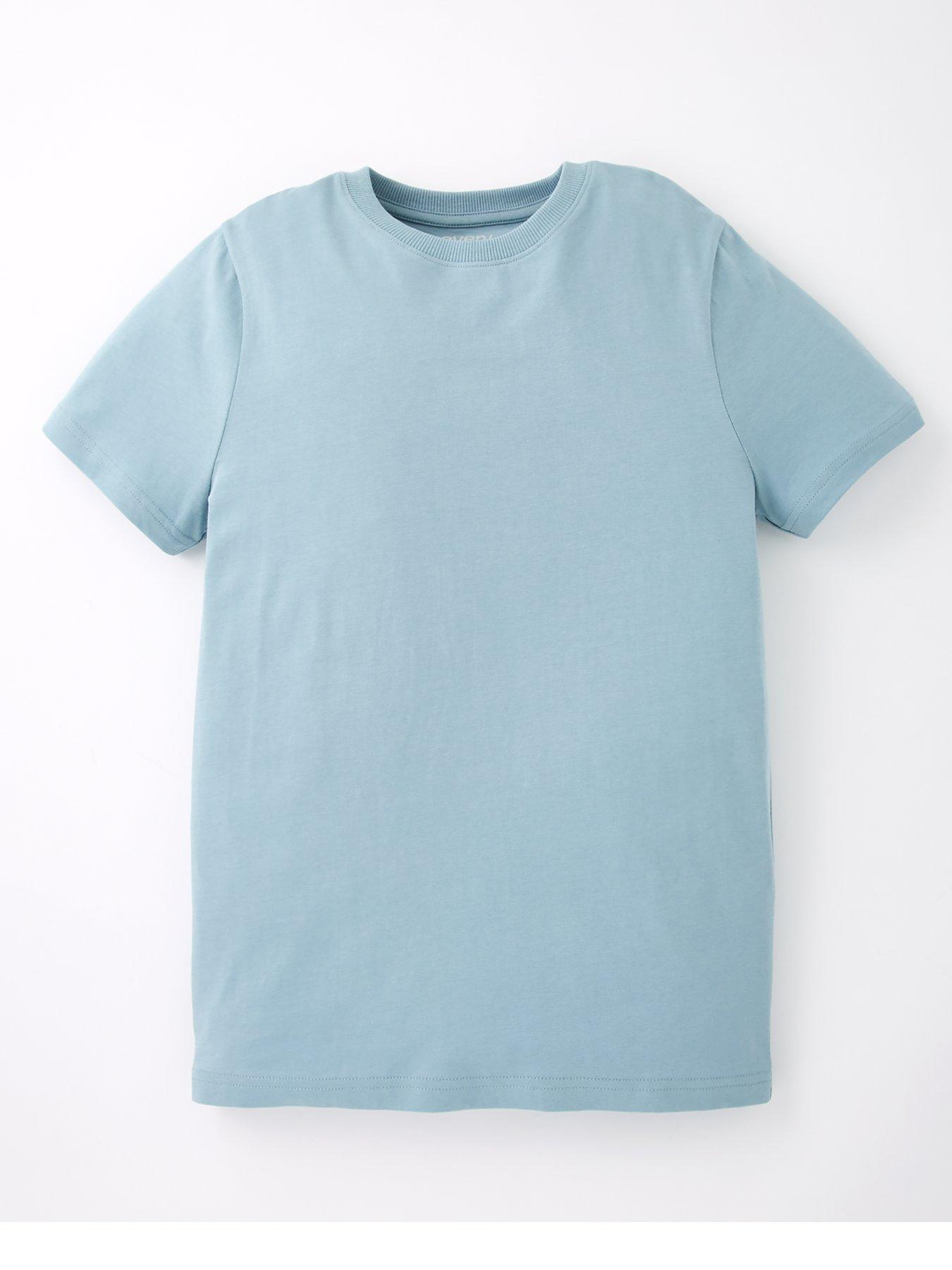 Image 3 of 5 of Everyday Boys 5 Pack Solid Short Sleeve T-shirt - Multi