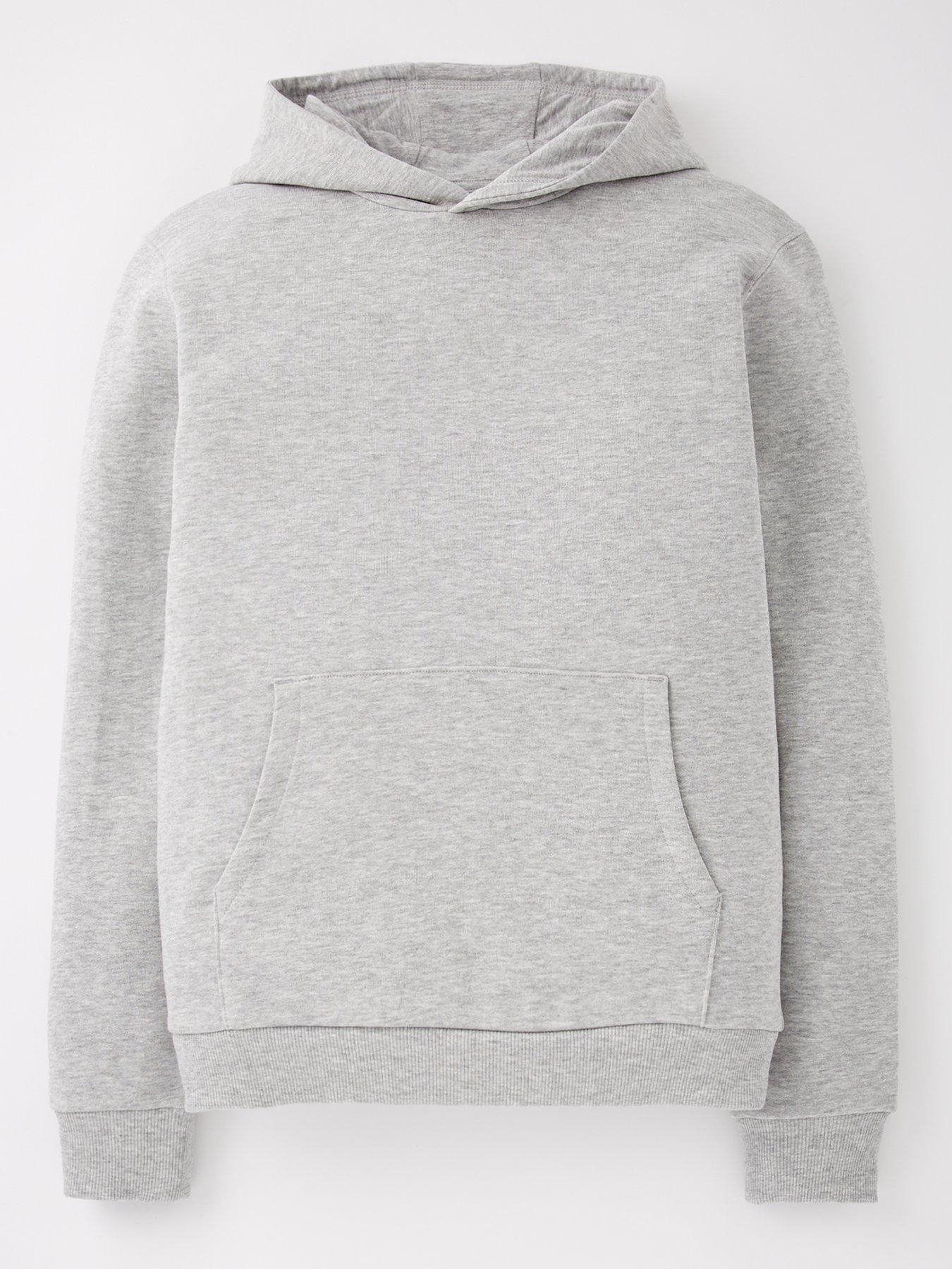undefined Boys Sweat Hoodie - Grey