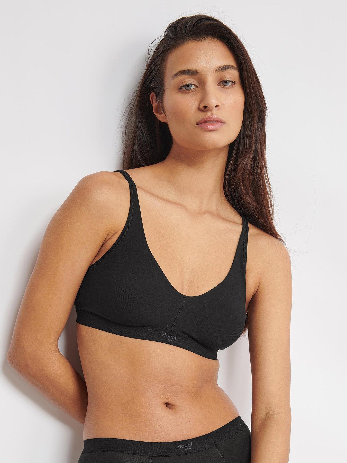 undefined ever ease cotton cooling soft bra