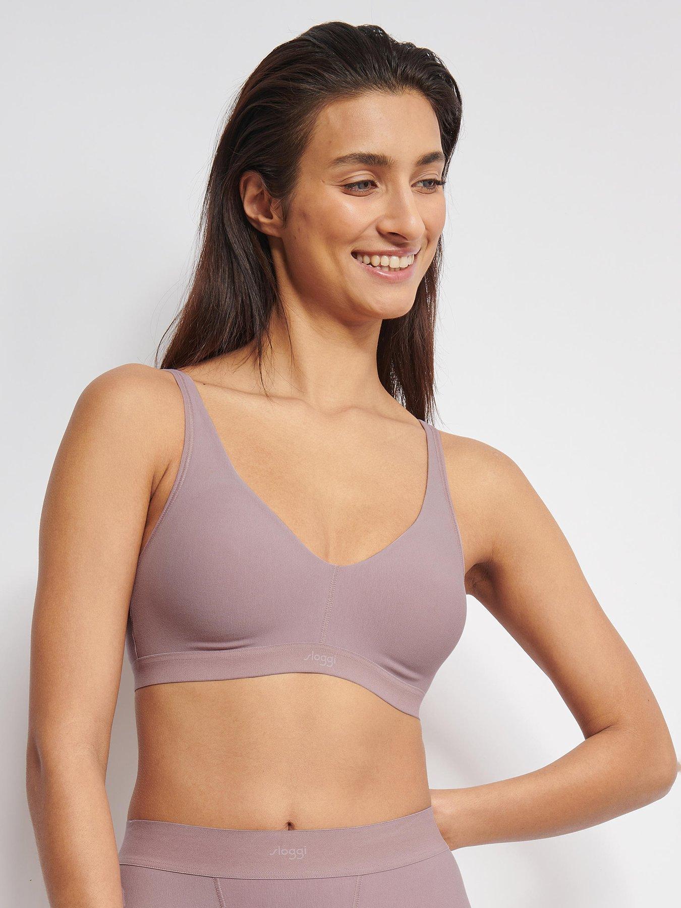 undefined ever ease cotton cooling soft bra