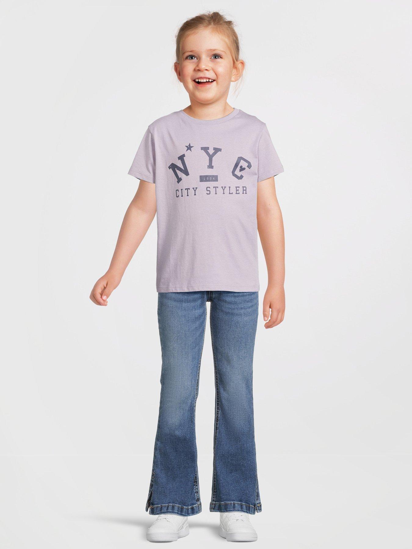 undefined Girls NYC Single T-Shirt - Lilac