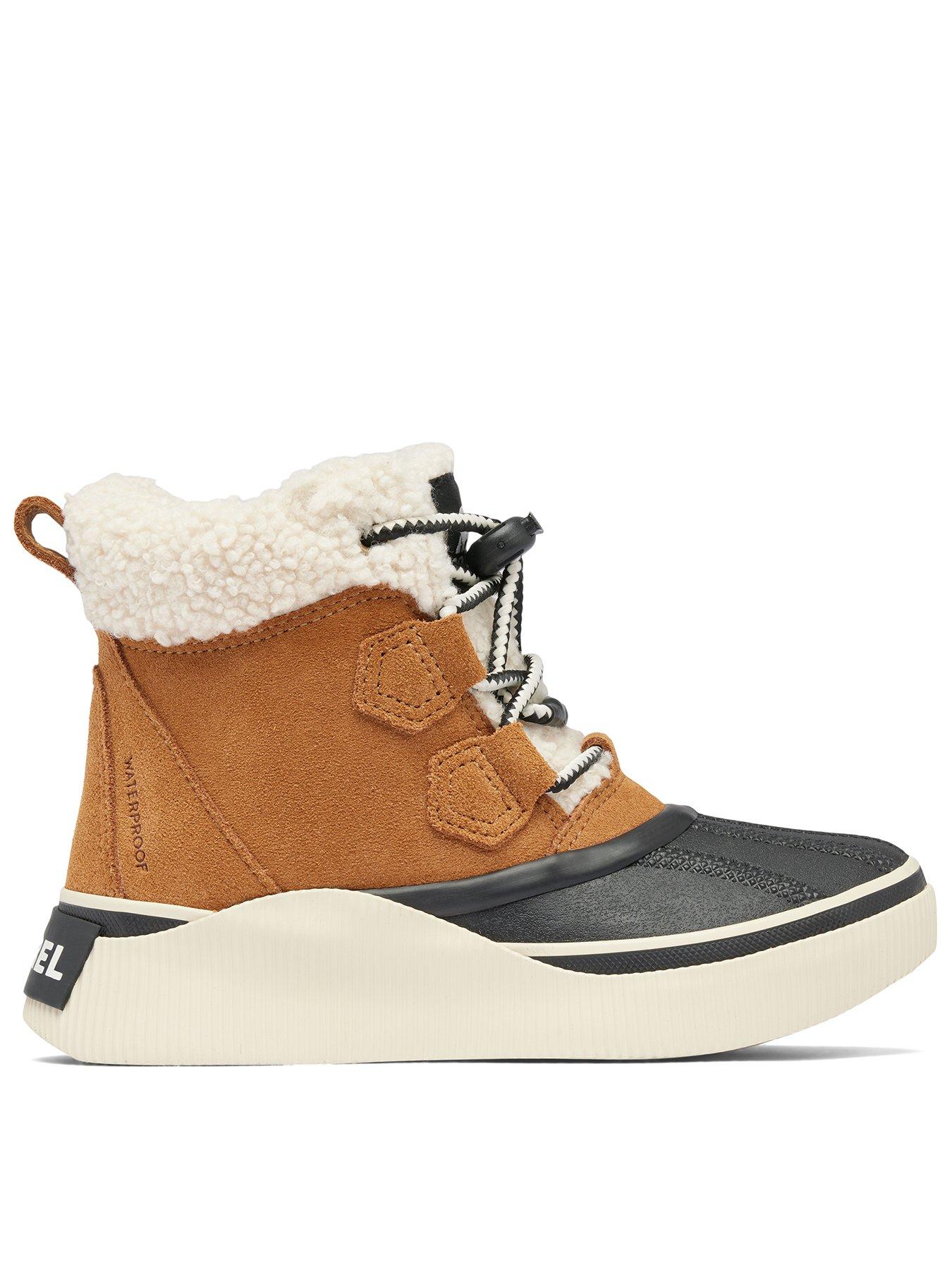 undefined Kids Youth Out N About 4 Chillz Waterproof Boots- Tan