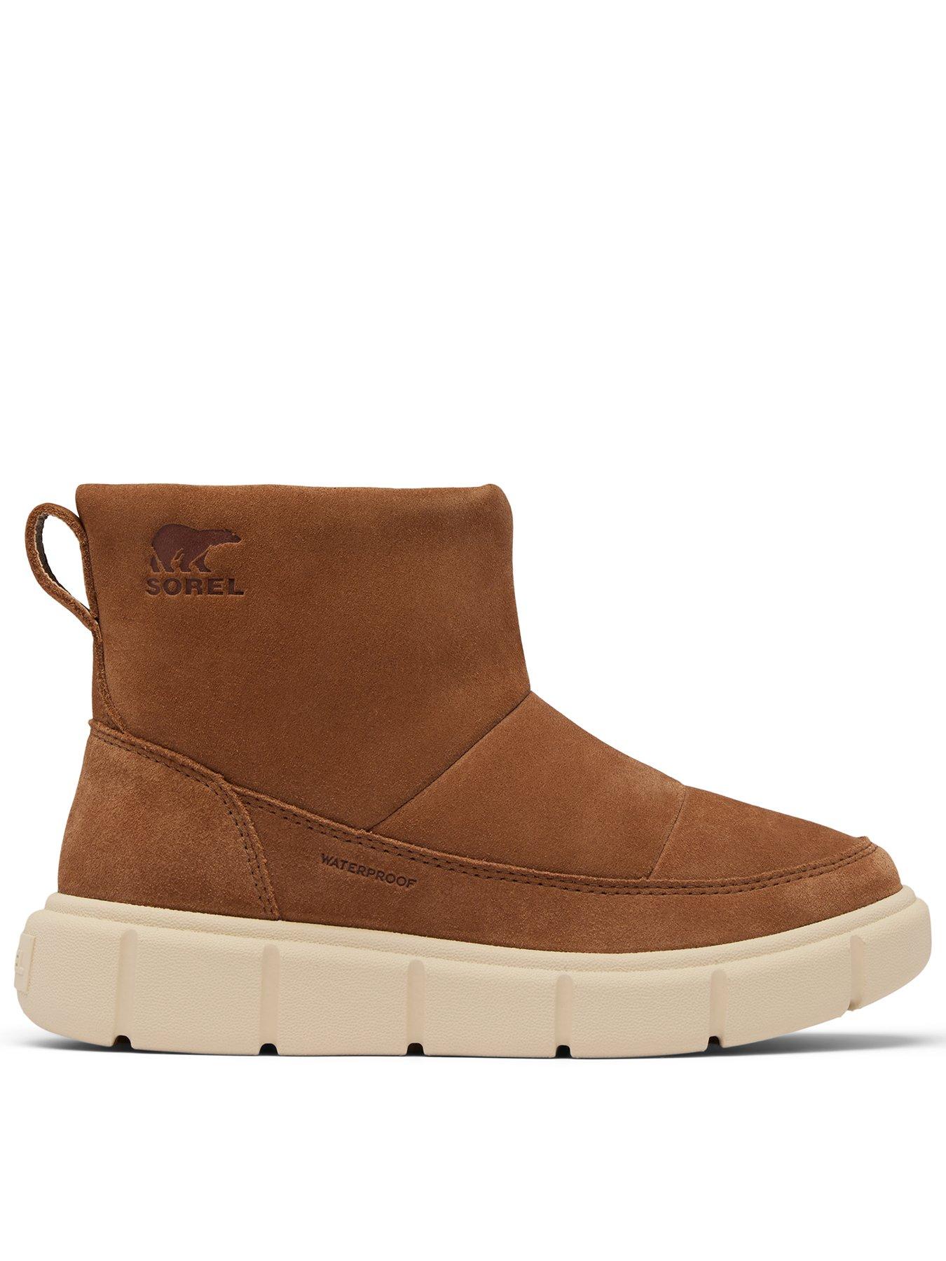 undefined Kids Youth Explorer 4 Slip-On Waterproof Boots - Tan