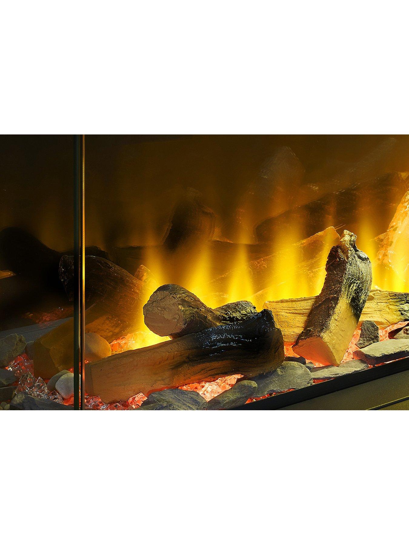 Image 2 of 6 of undefined Acantha Aspire 125 Panoramic Media Wall Electric Fire