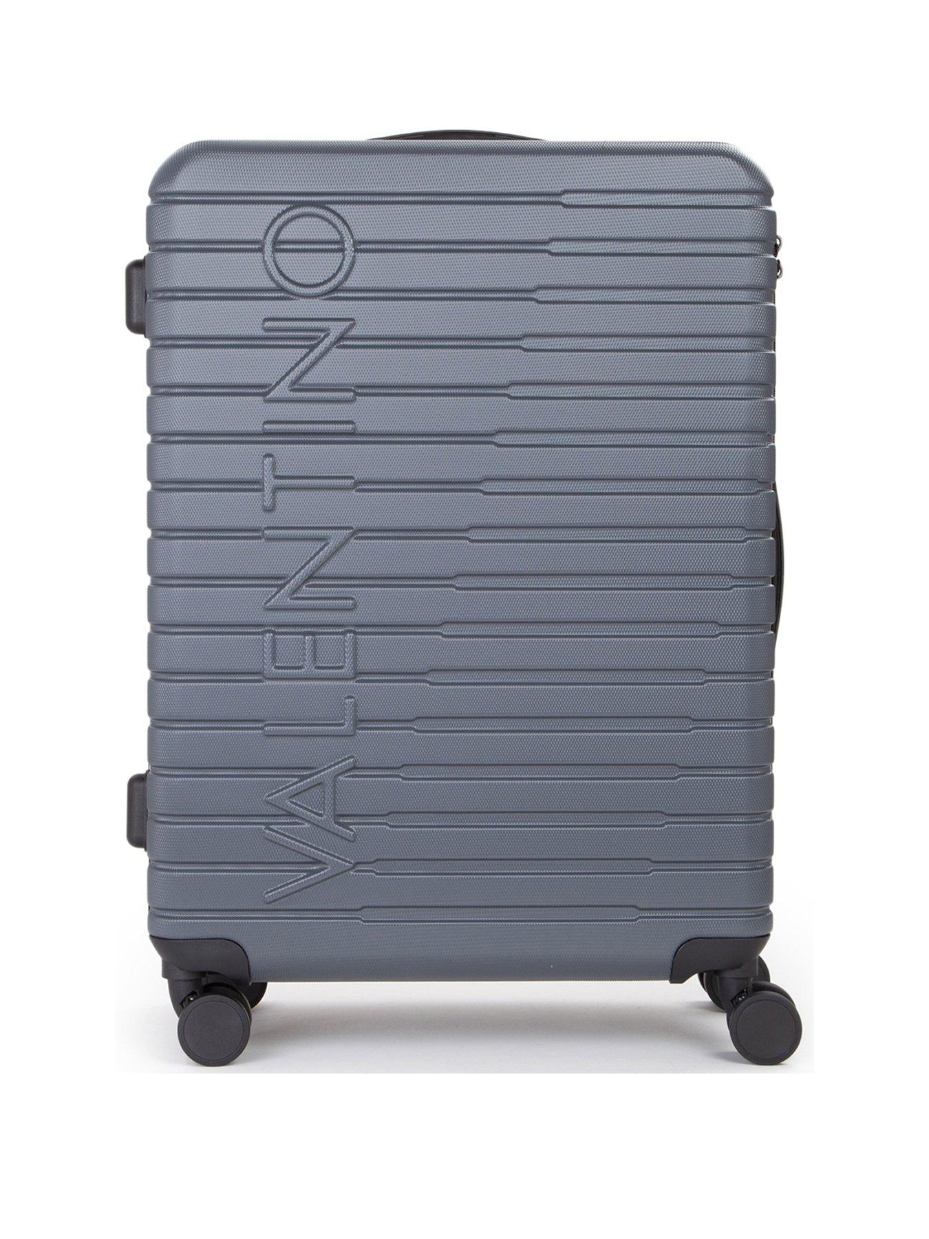 Valentino Mercury Medium-Size Suitcase- Gunmetal