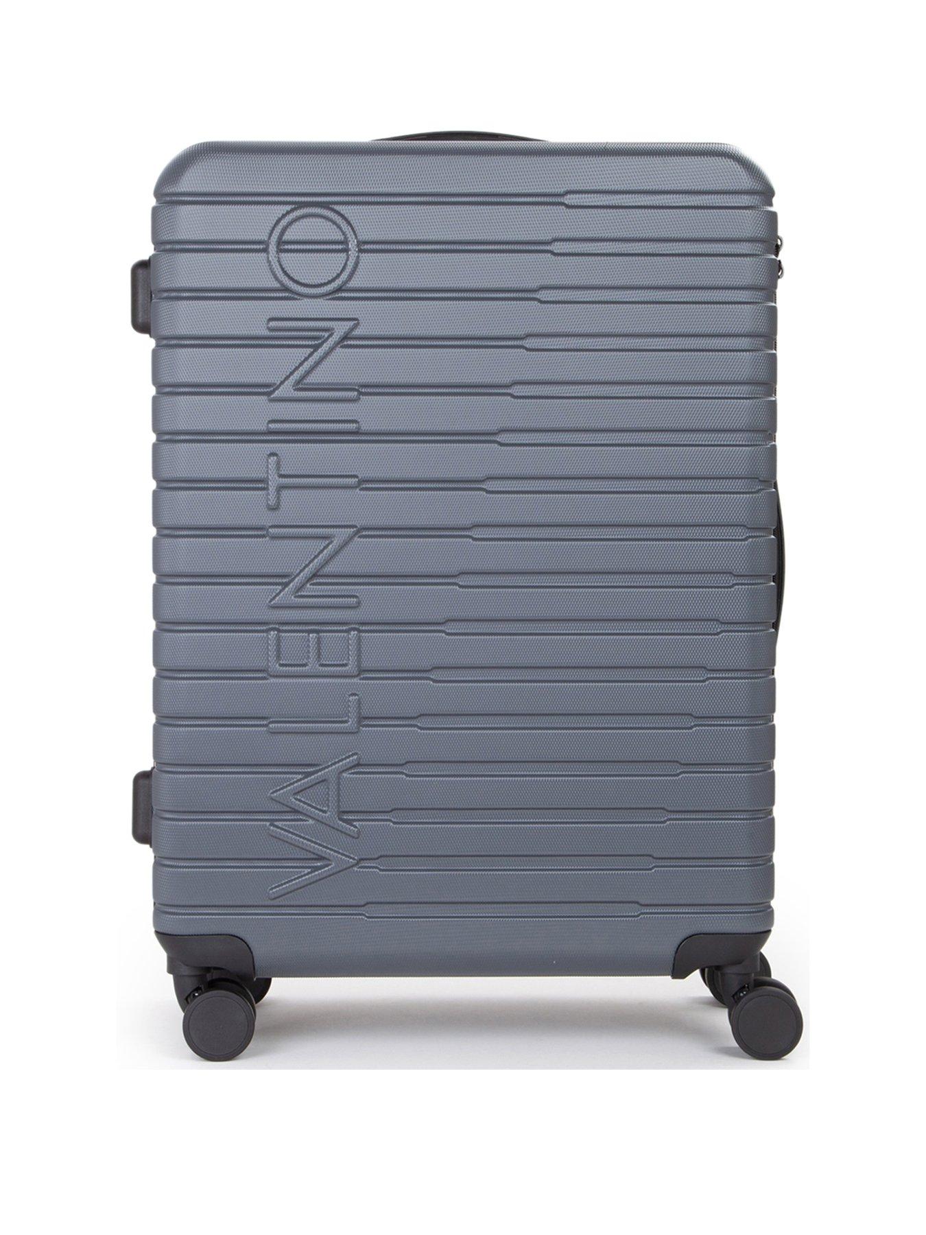 Valentino Mercury Large-Size Suitcase- Gunmetal