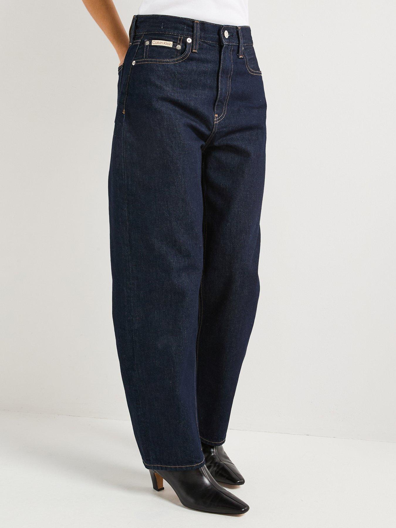 undefined Barrel Leg Jean - Navy
