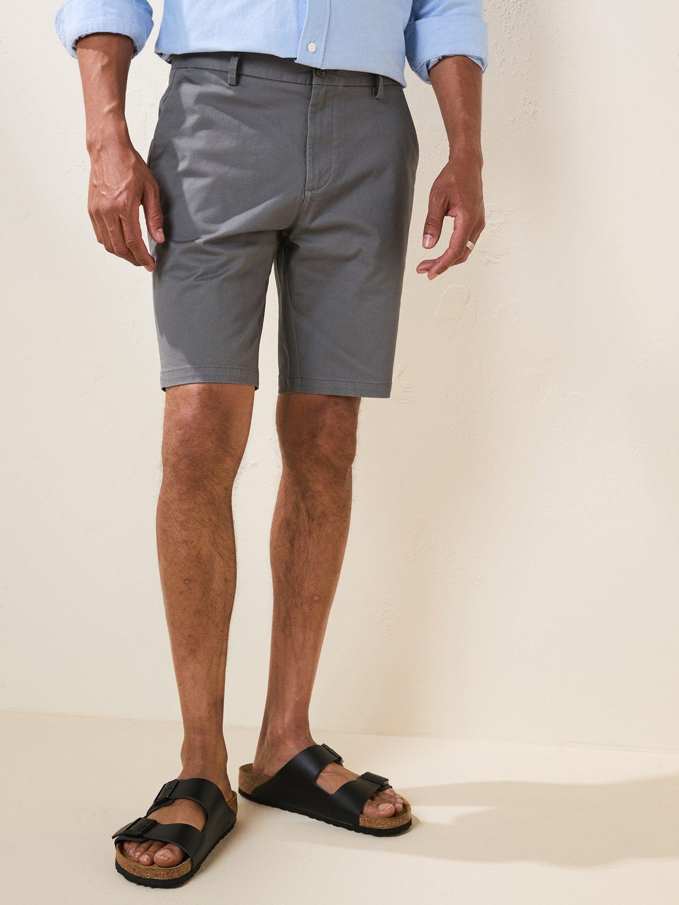 undefined Stretch Chino Shorts - Grey