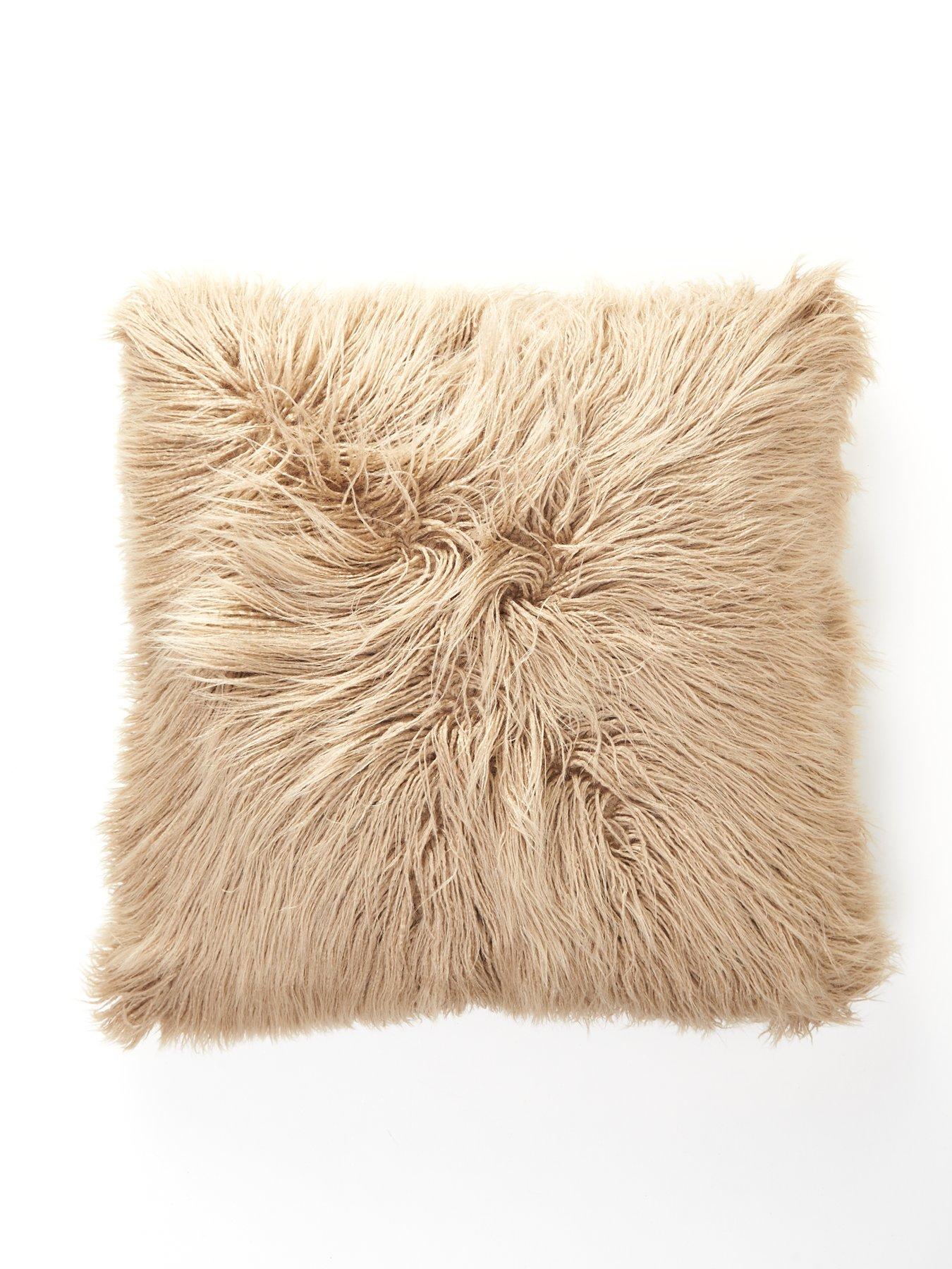 Michelle Keegan Home Mongolian Faux Fur Cushion 50 X 50cm