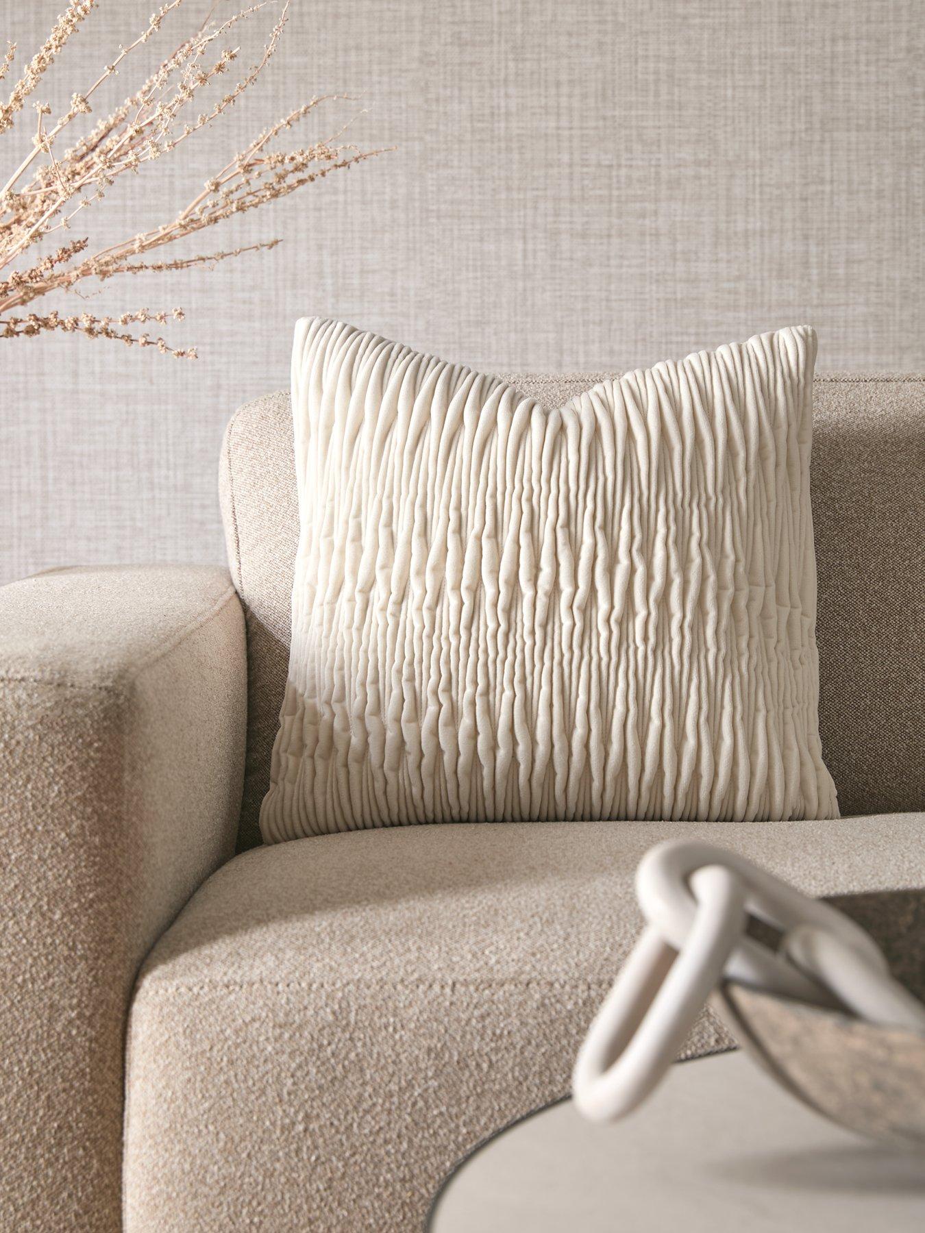 Michelle Keegan Home Quilted Crinkle Cushion 45 X 45cm
