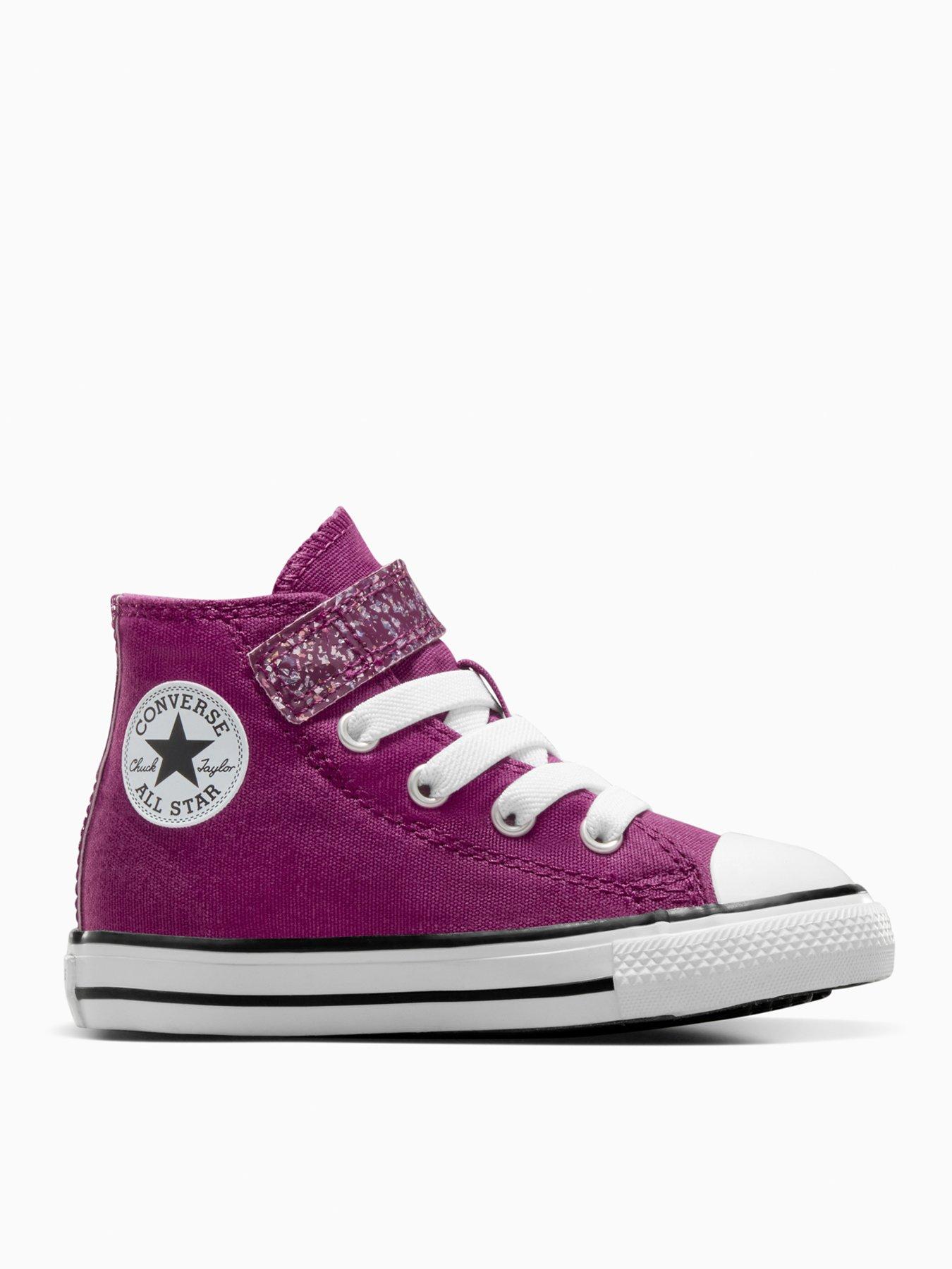 Infant Shinefetti Chuck Taylor All Star 1v Trainers