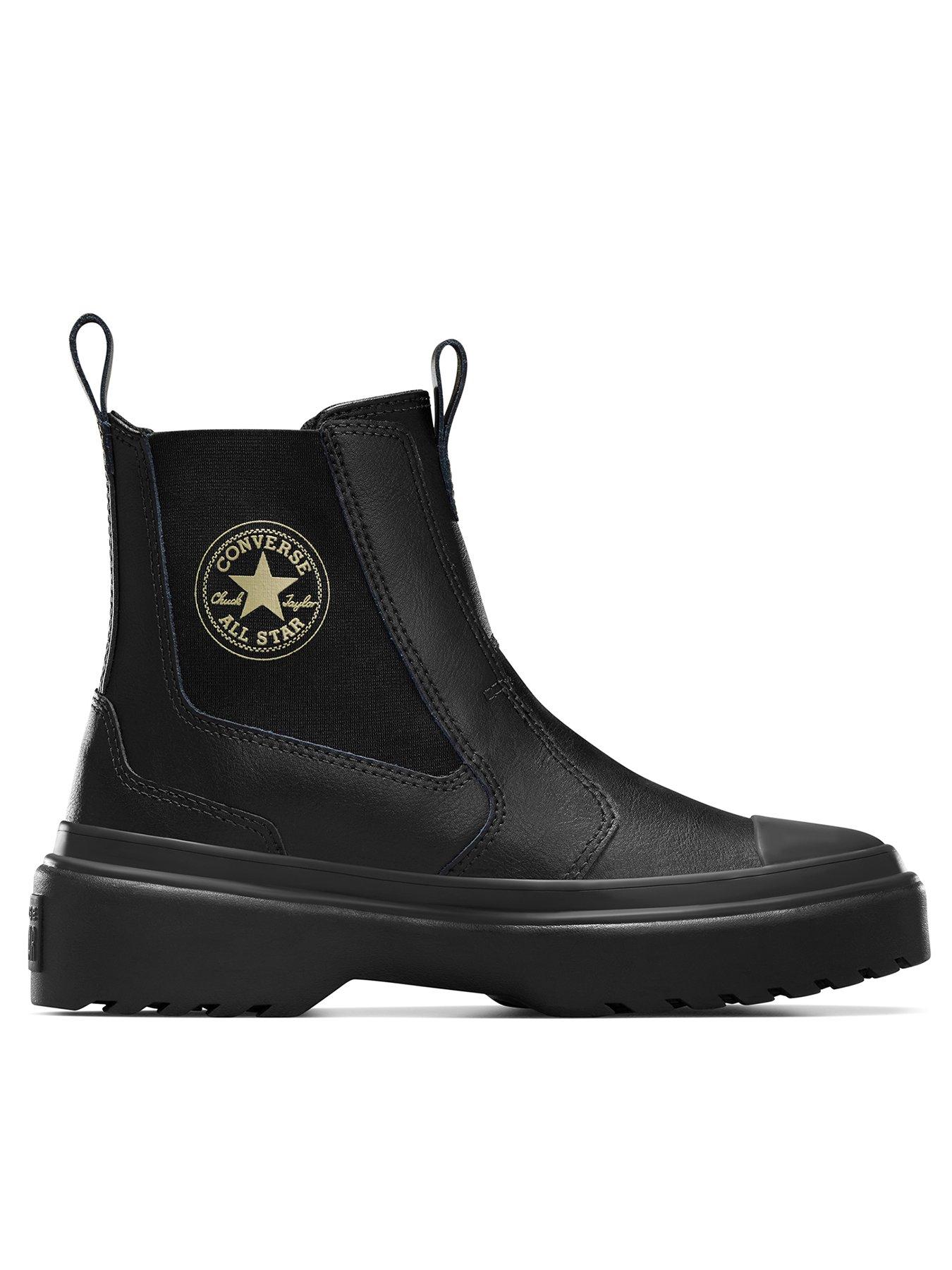 Converse Kids Girls Chelsea Boot Black Very