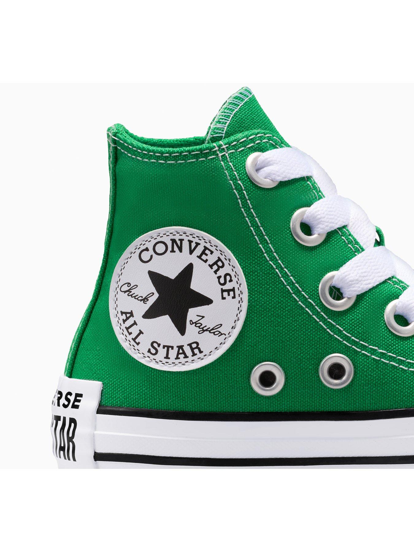 Converse Chucks High Plateau Canvas Converse Hi GrÃ¼n High Tops