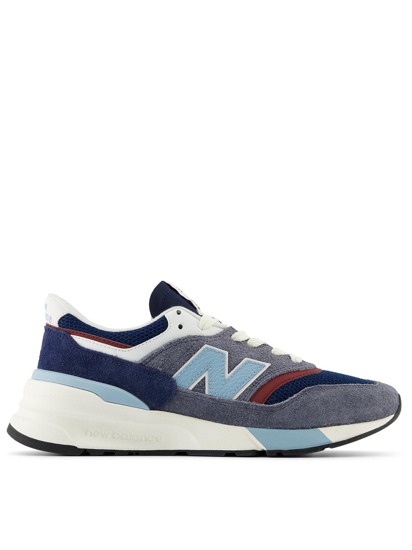 New Balance Mens 997 Trainers Black multi Very