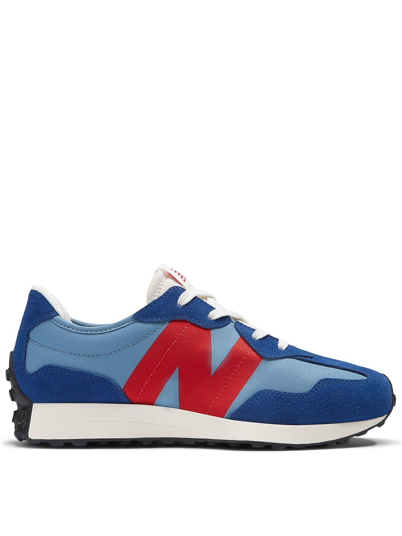 undefined Older Boys 327 Trainers - Blue Multi