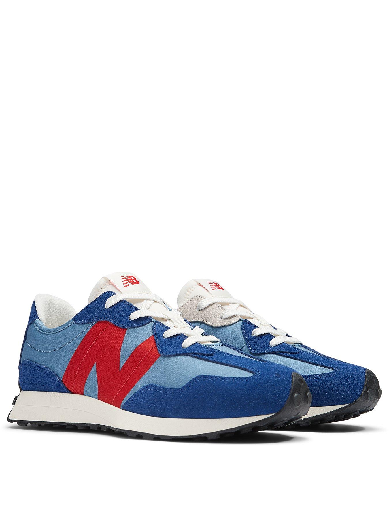 Image 2 of 7 of New Balance Older Boys 327 Trainers - Blue Multi