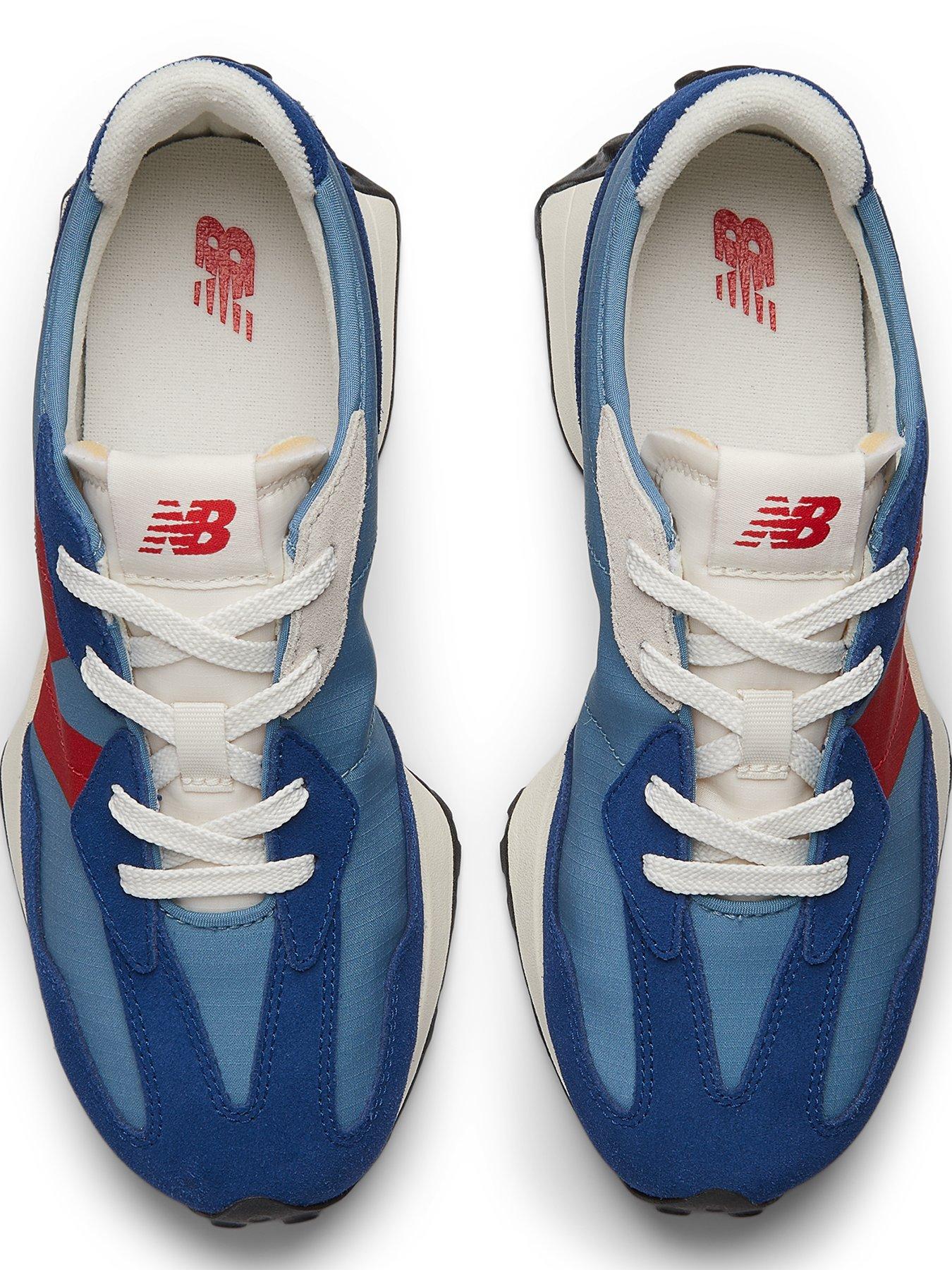 Image 4 of 7 of New Balance Older Boys 327 Trainers - Blue Multi
