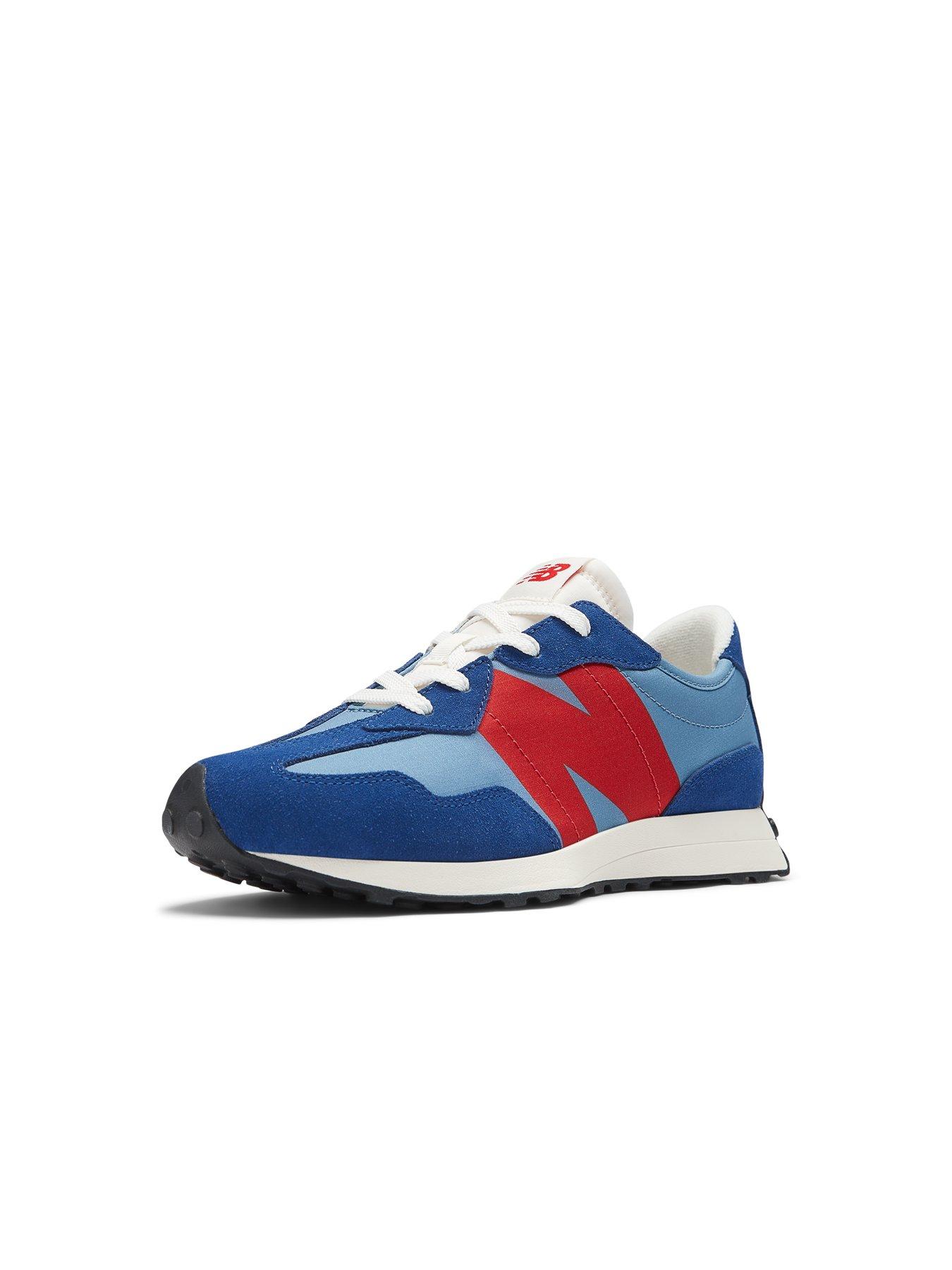 Image 7 of 7 of New Balance Older Boys 327 Trainers - Blue Multi
