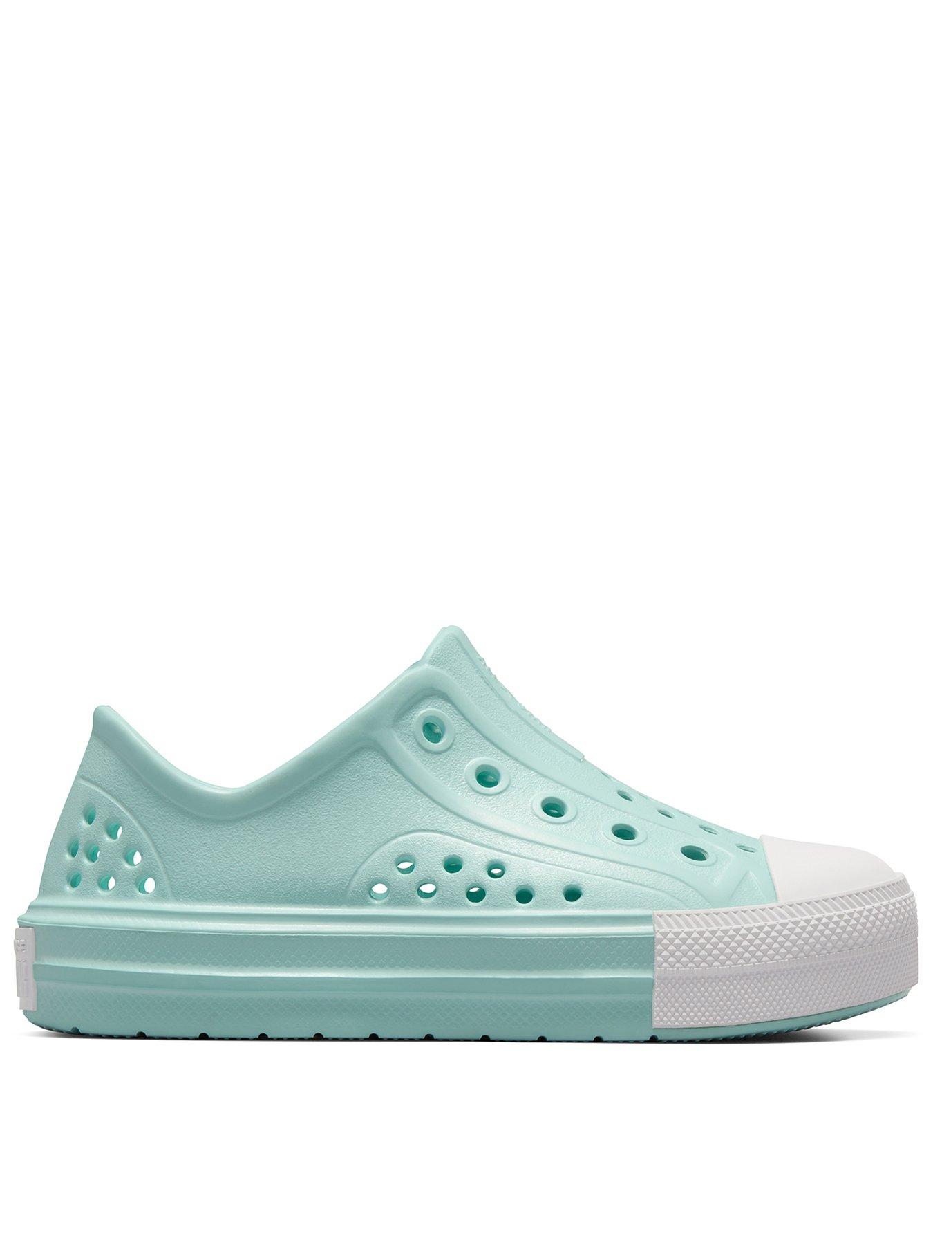 Converse Kids All Star Play Lite Slip On Shoes Light Blue Very